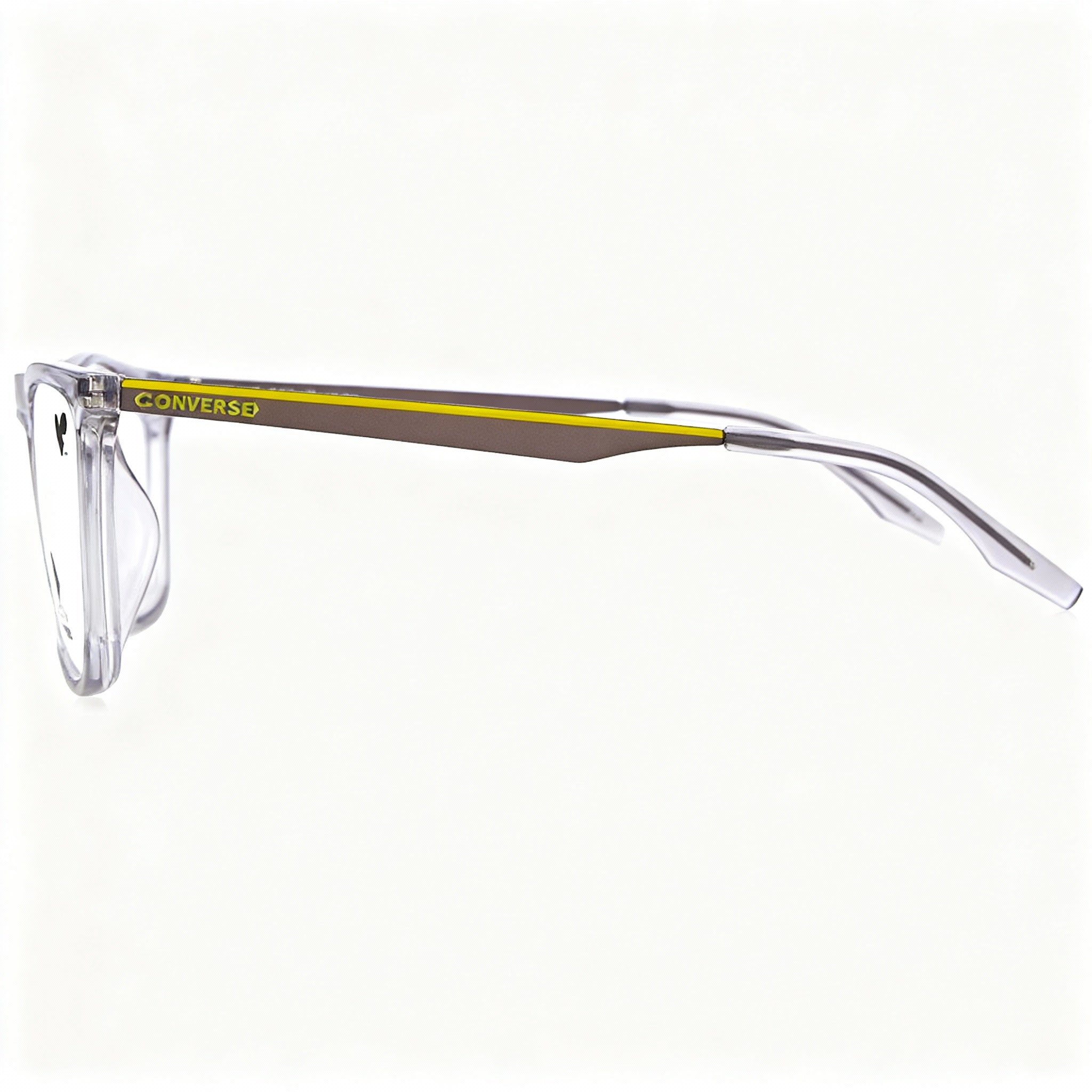Converse CV8006 Casual Men's Sunglasses, Plastic Frame, Polycarbonate Lens, Crystal Ash Stone, 56-19-145, Photo 3
