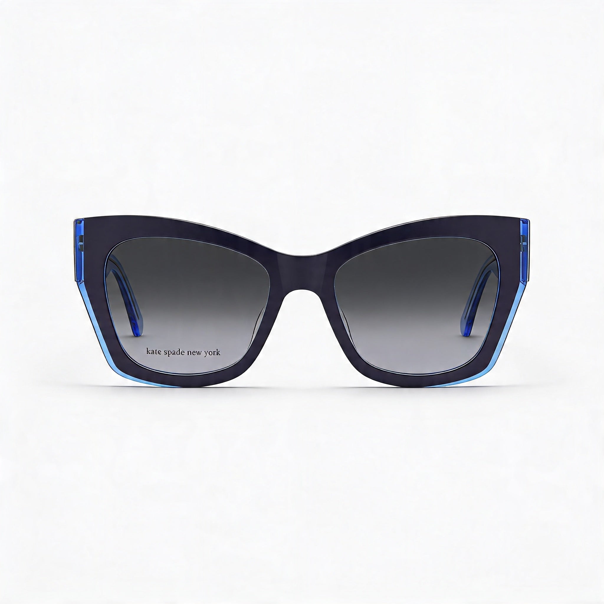 kate spade new york KS JAYDA/G/S Gafas de Sol para Mujer, Acetato Azul, Lente Gris Oscuro, 100 % Protección UV 53-19-140, Photo 2
