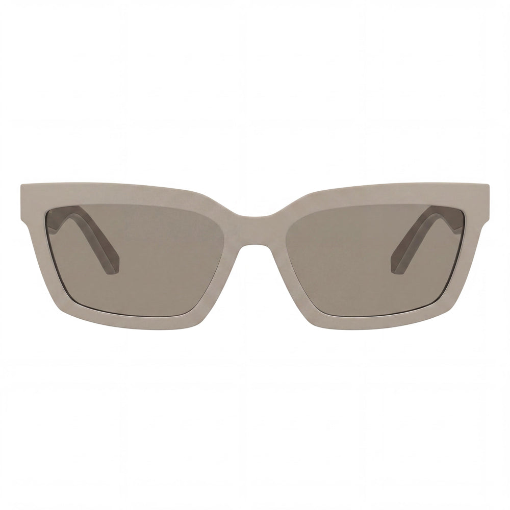 Gafas de sol Calvin Klein Jeans Ckj25604s para mujer con montura rosa mate, lentes nude, rectangulares, protección UV, no polarizadas, Tritan Renew, 55 mm
