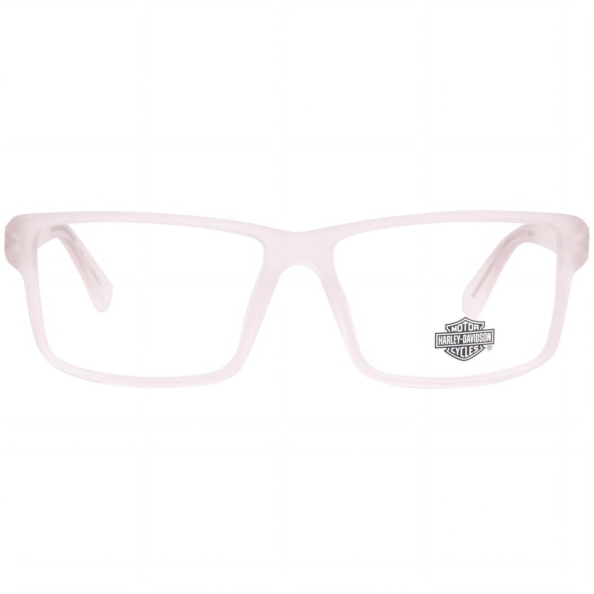 Gafas Harley-Davidson HD0982 de hombre de plástico con montura completa rectangular, color negro cristal, lentes de demostración transparentes, aptas para prescripción médica 55-15-145mm, Photo 2