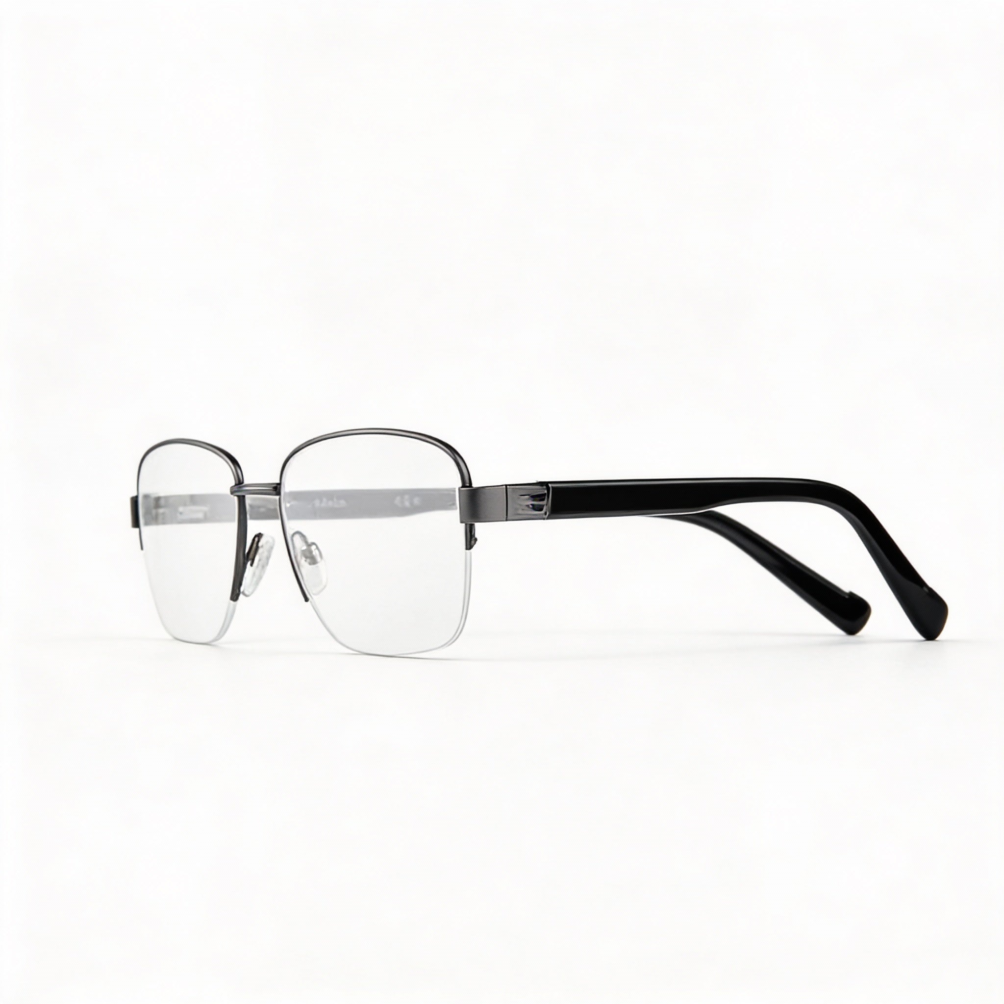 Montura de gafas Pierre Cardin para hombre, metal oscuro, Ruthen, 56-18-140, Photo 3