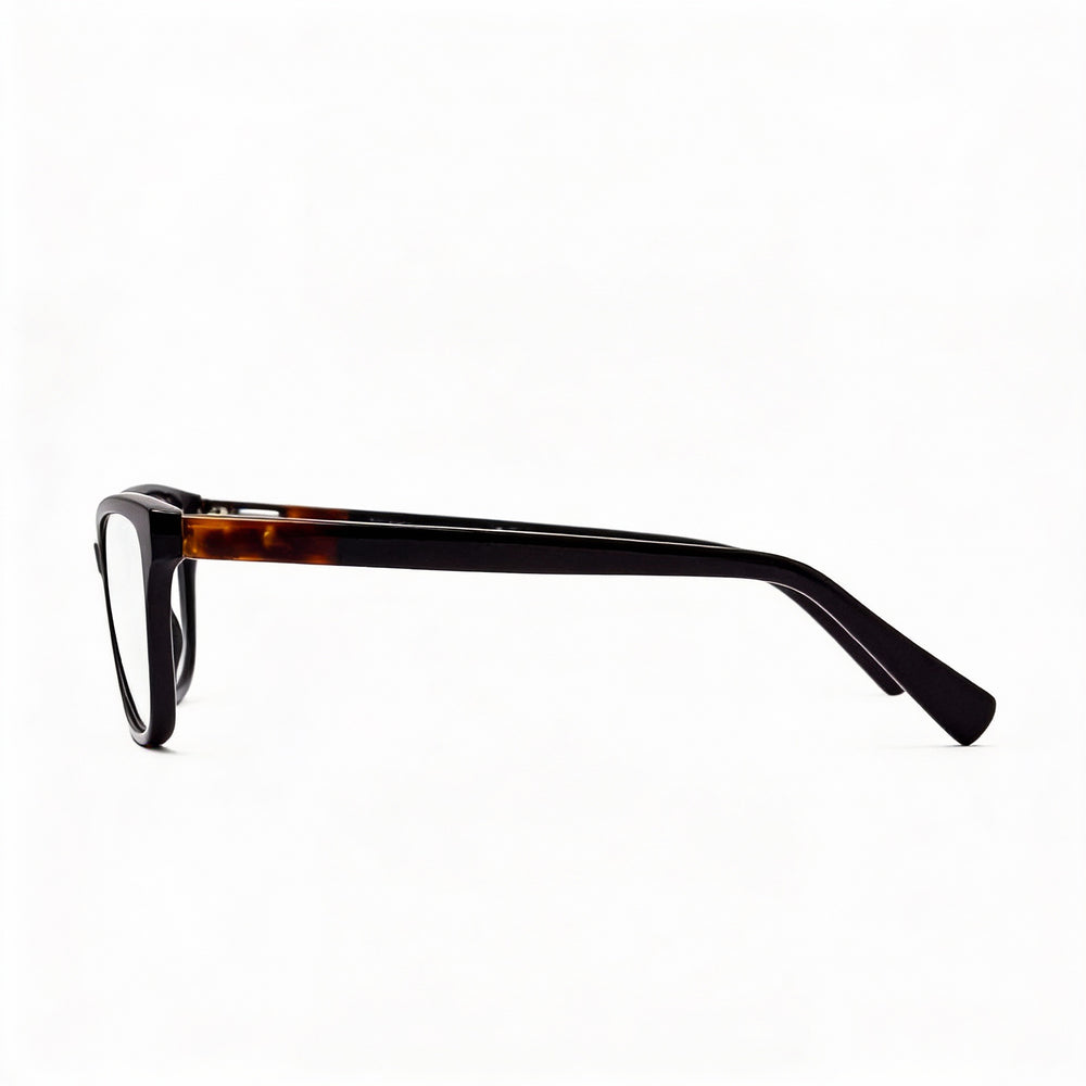 Pierre Cardin Pc 8420 Pga 53 - Montura de plástico color Havana negro para mujer, lentes transparentes, no polarizadas, 53 mm