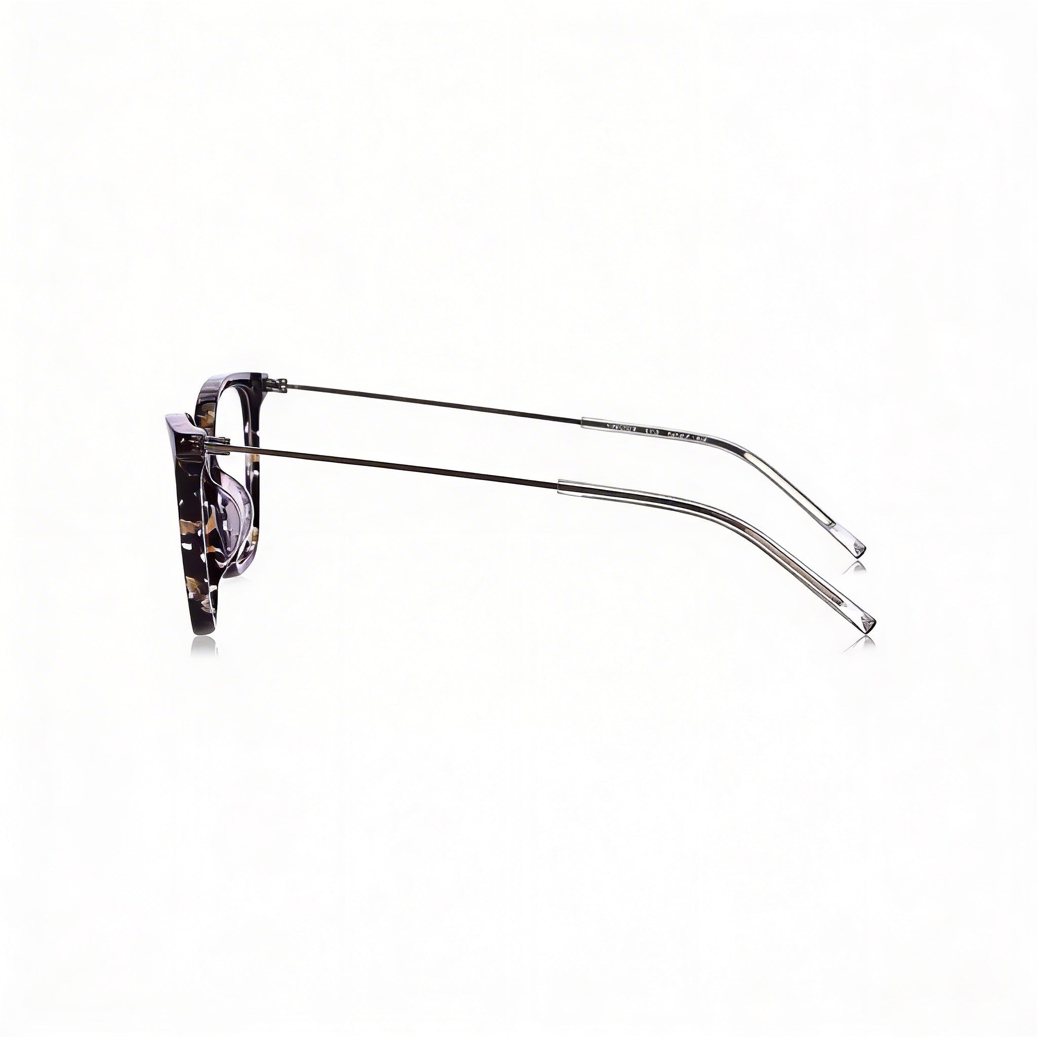 DKNY Dk7008 Unisex Eyeglasses featuring a Black Tortoise Alloy Steel Frame and Polycarbonate Non-Polarized Lenses 52mm, Photo 2