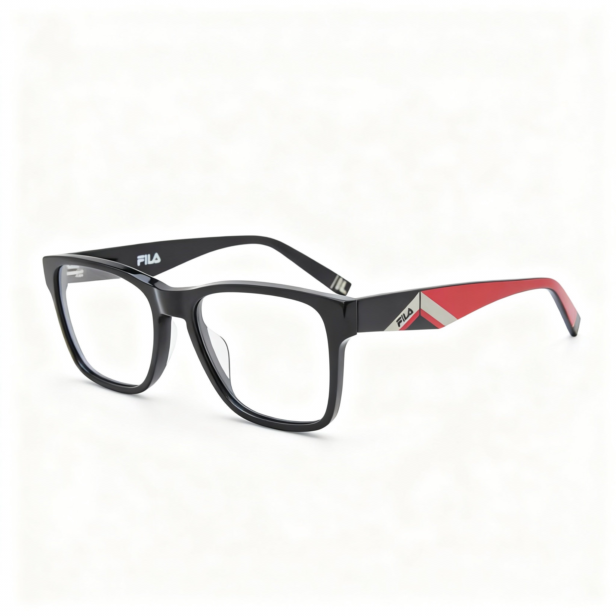 Fila Vfi115v Unisex Acetate & Metal Frame Optical Eyeglasses with Polycarbonate Non-Polarised Lenses 54mm, Photo 3