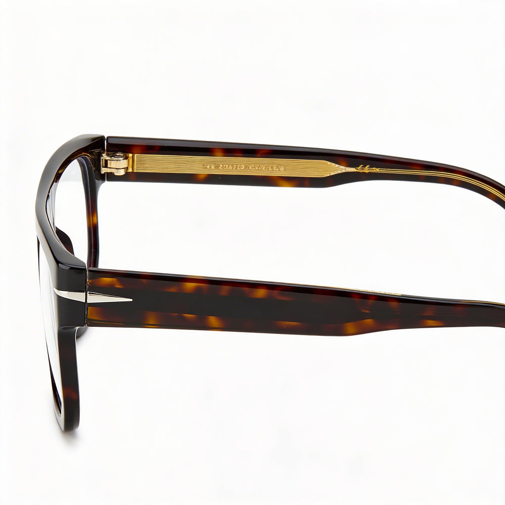 David Beckham Db 7052 Unisex Montura Óptica de Acetato Havana con Lente de 53mm, Puente de 20mm, Patillas de 145mm