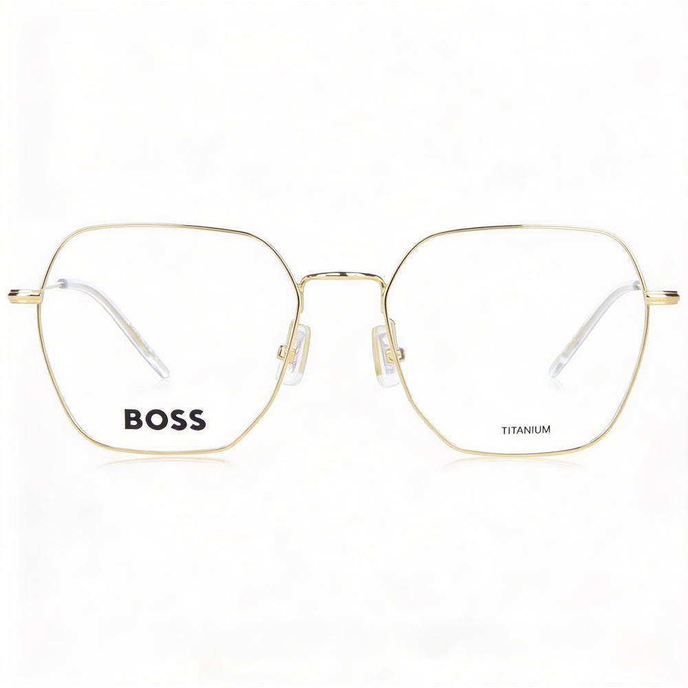 Hugo Boss Unisex Sunglasses Multicolored Frame Rose Gold Glass Lenses, 18mm Bridge, 145mm Temples