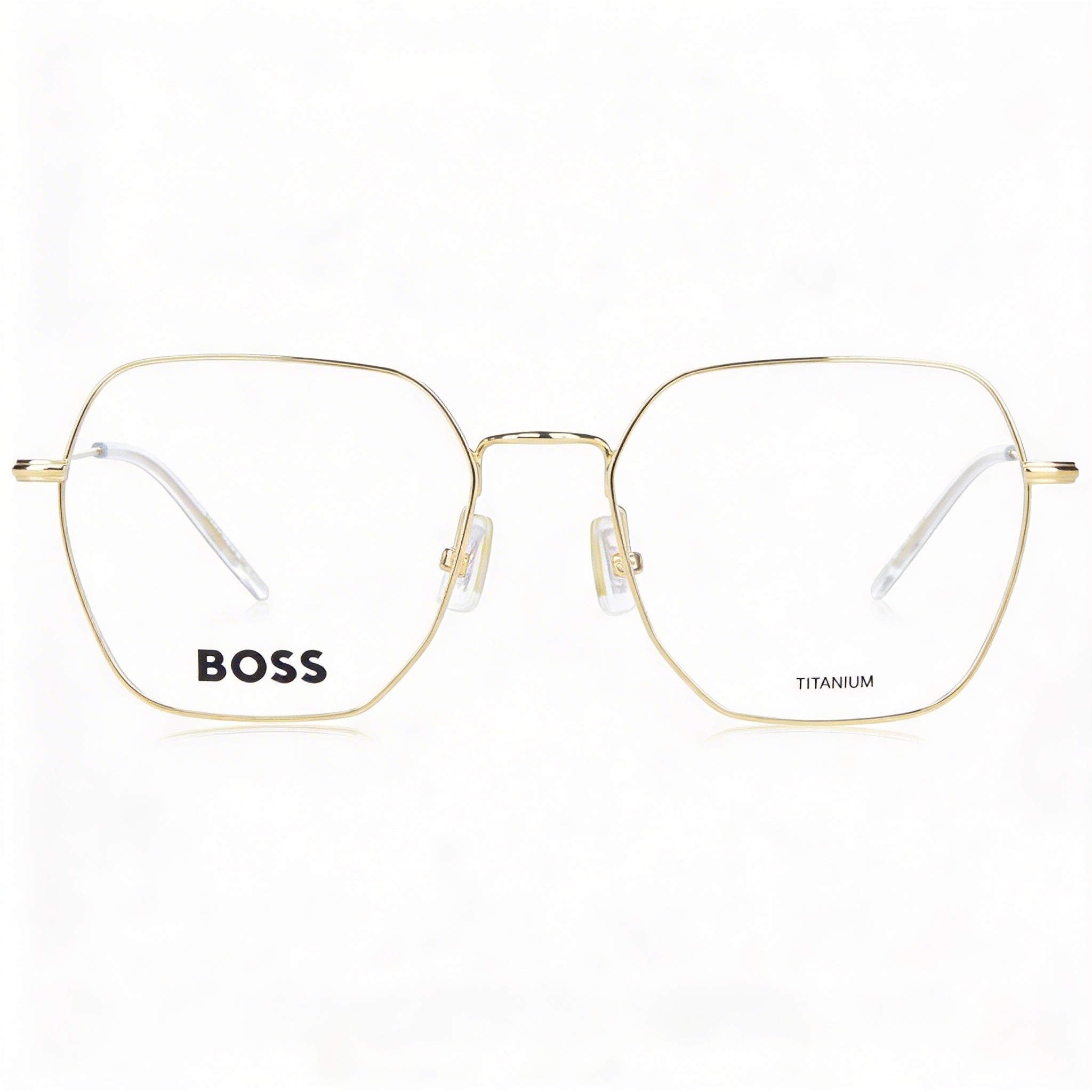 Gafas de sol Hugo Boss unisex, montura multicolor, lentes de cristal oro rosa, puente de 18 mm, patillas de 145 mm, Photo 1