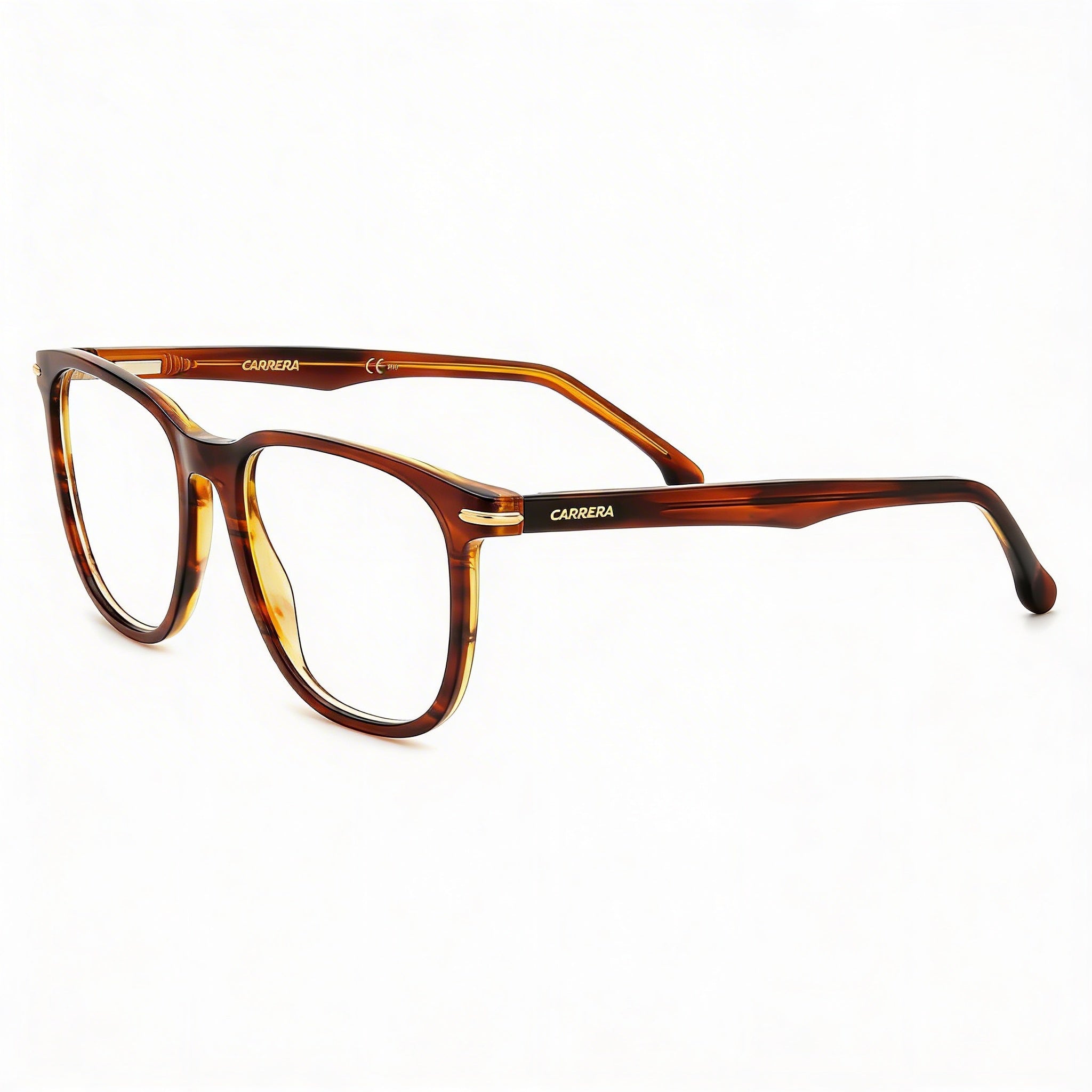 Gafas de acetato beige de estilo moderno Carrera 308 para hombre, lentes beiges, ancho de lente de 53 mm, Photo 3