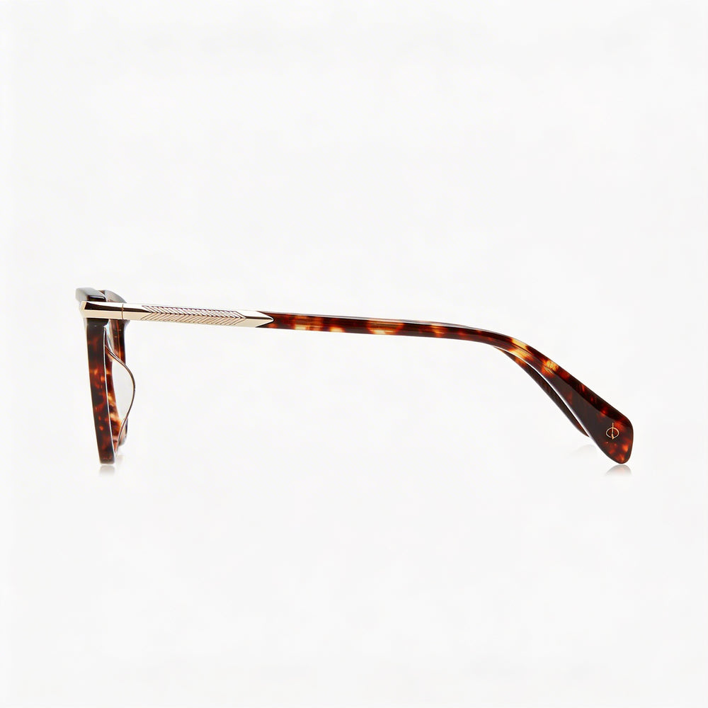 Gafas de sol Rag & Bone Modern para hombre, armazón de acetato azulviolhorn con lentes de policarbonato, ancho de lente 51 mm