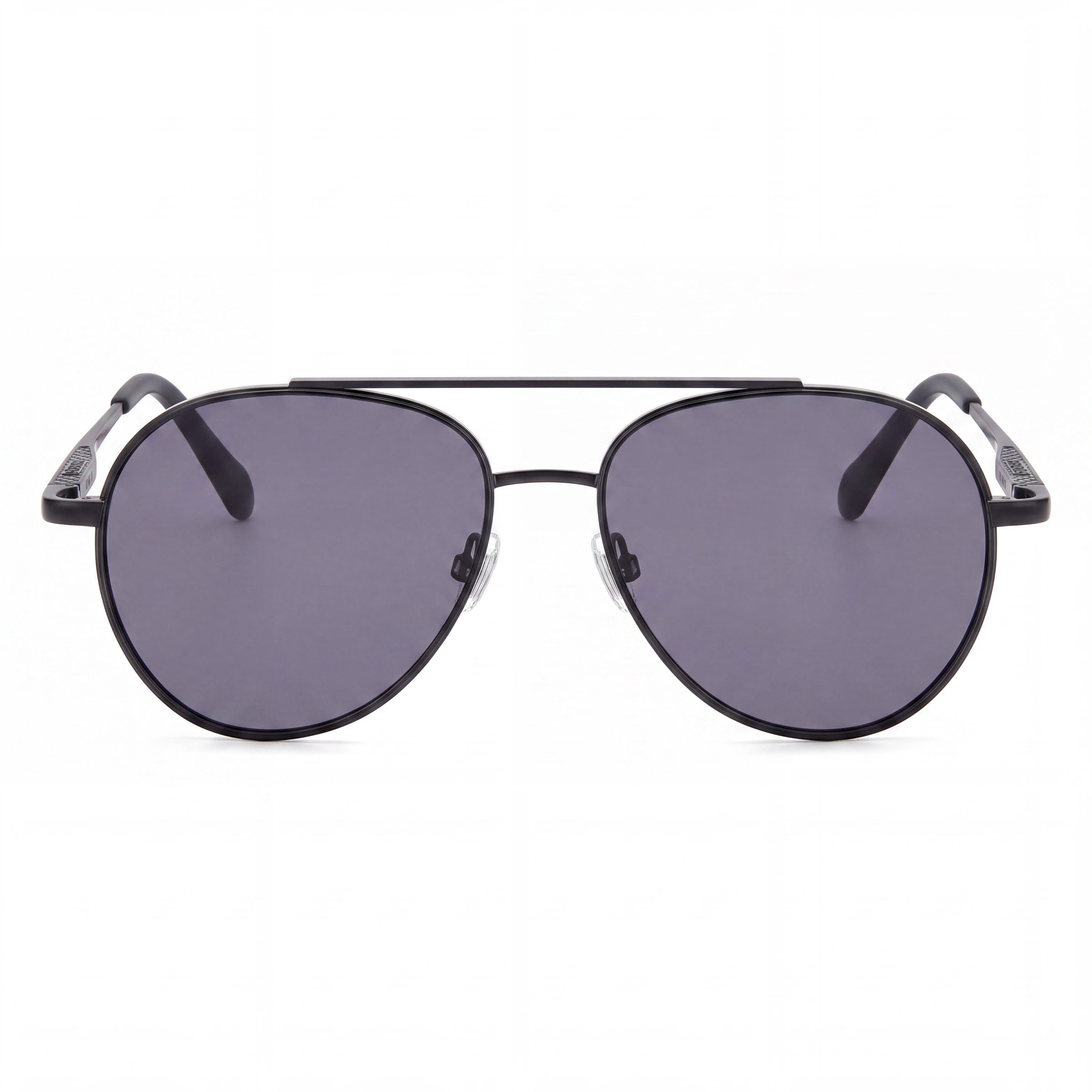Fossil Fos 3171/G/S Pilot Women's Matt Black Stainless Steel Non-Polarized Sunglasses 56mm, Photo 2