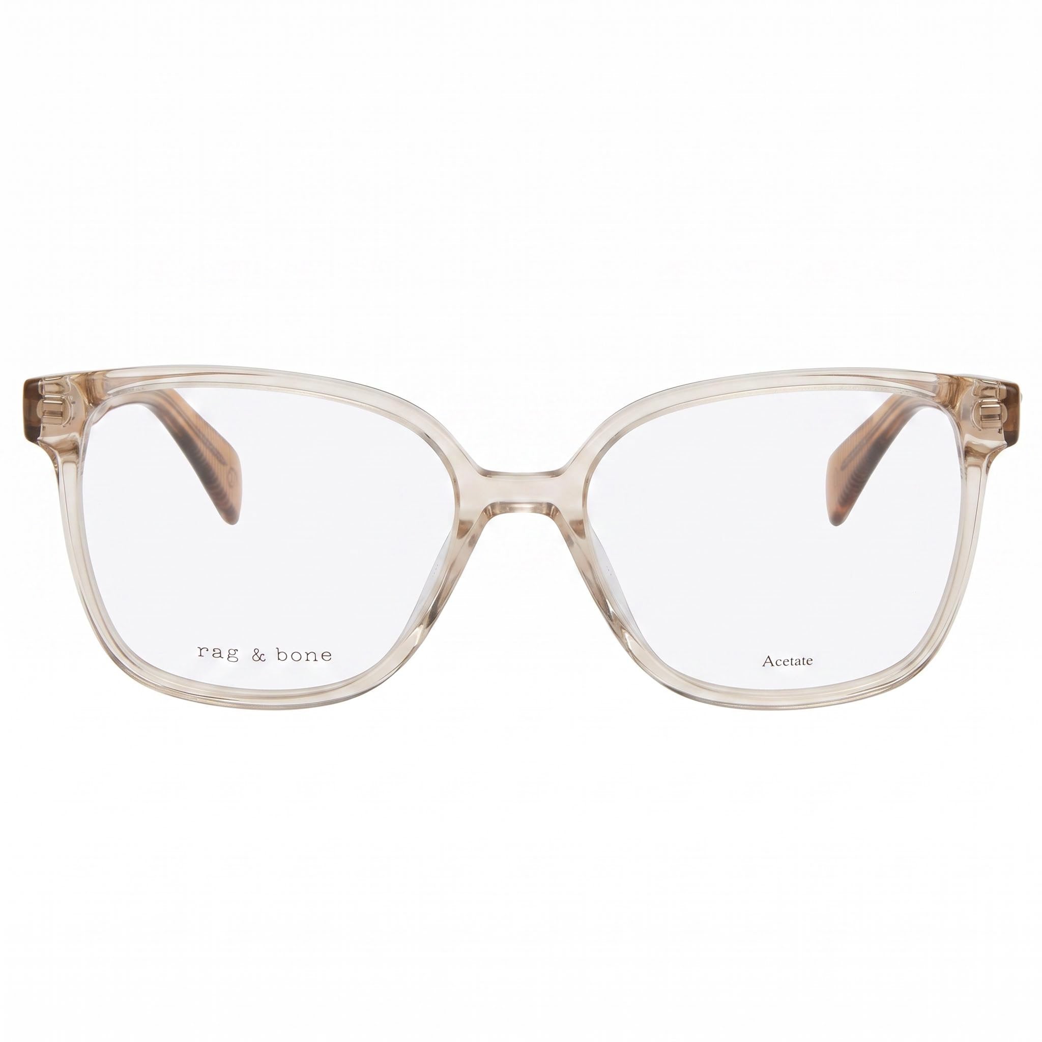 Rag & Bone Modern Women's Sunglasses with Injected Beige Frame and Polycarbonate Lenses 54mm, Photo 2