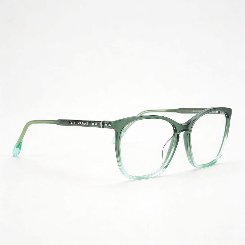 Gafas de sol para mujer Isabel Marant Im 0091/g - Montura verde deportiva de moda, lentes de policarbonato, 54 mm