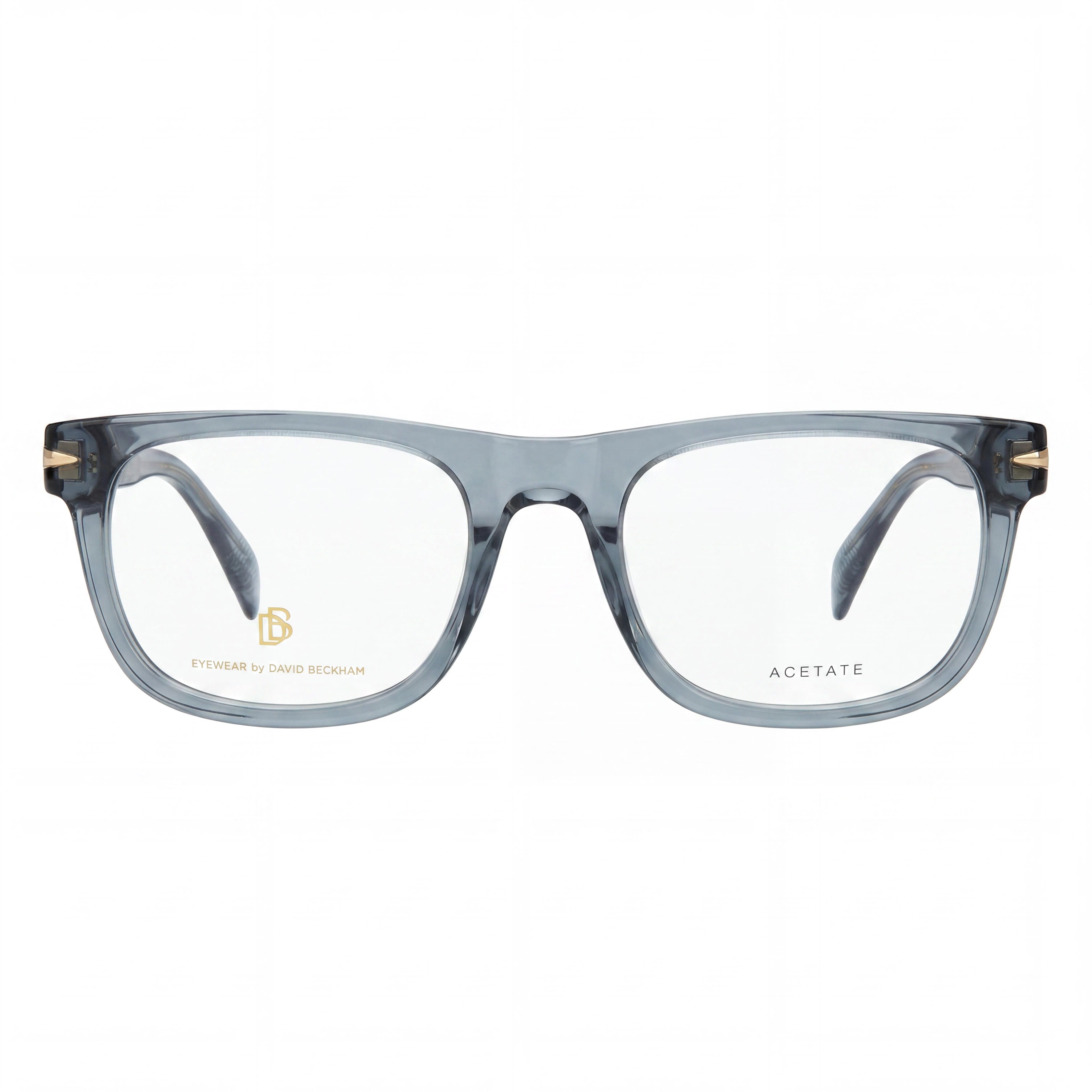 David Beckham Db 7085 Unisex Eyewear with Plastic Frame, featuring Polarized Lenses, presented in Grey, size 52mm, Photo 2