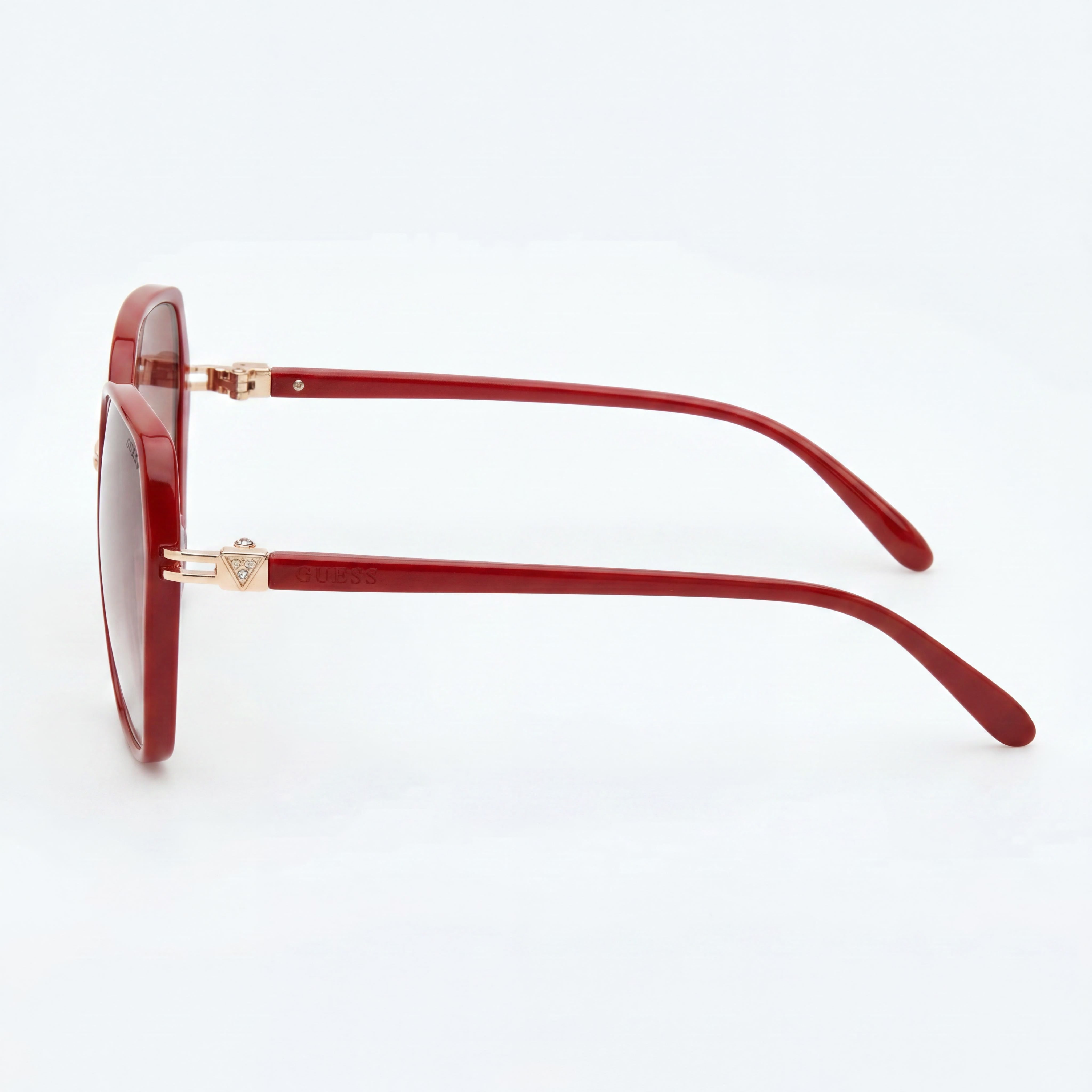 GUESS Women's Multicoloured Plastic Sunglasses 100% UV Protection Brown Lens 59-17-145mm, Photo 3
