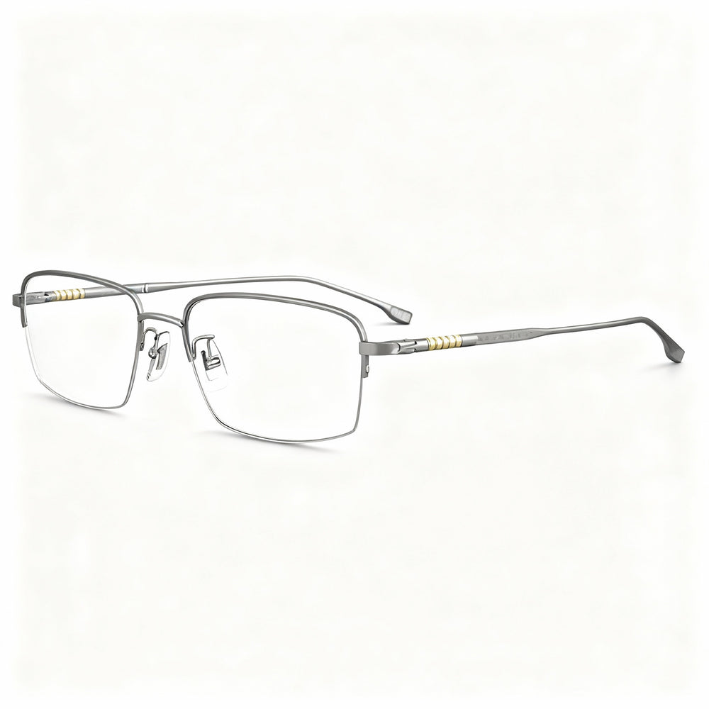 Hugo Boss Boss 1298/F Men's & Women's Stainless Steel Optical Frame Eyeglasses Matte Ruthen 56mm