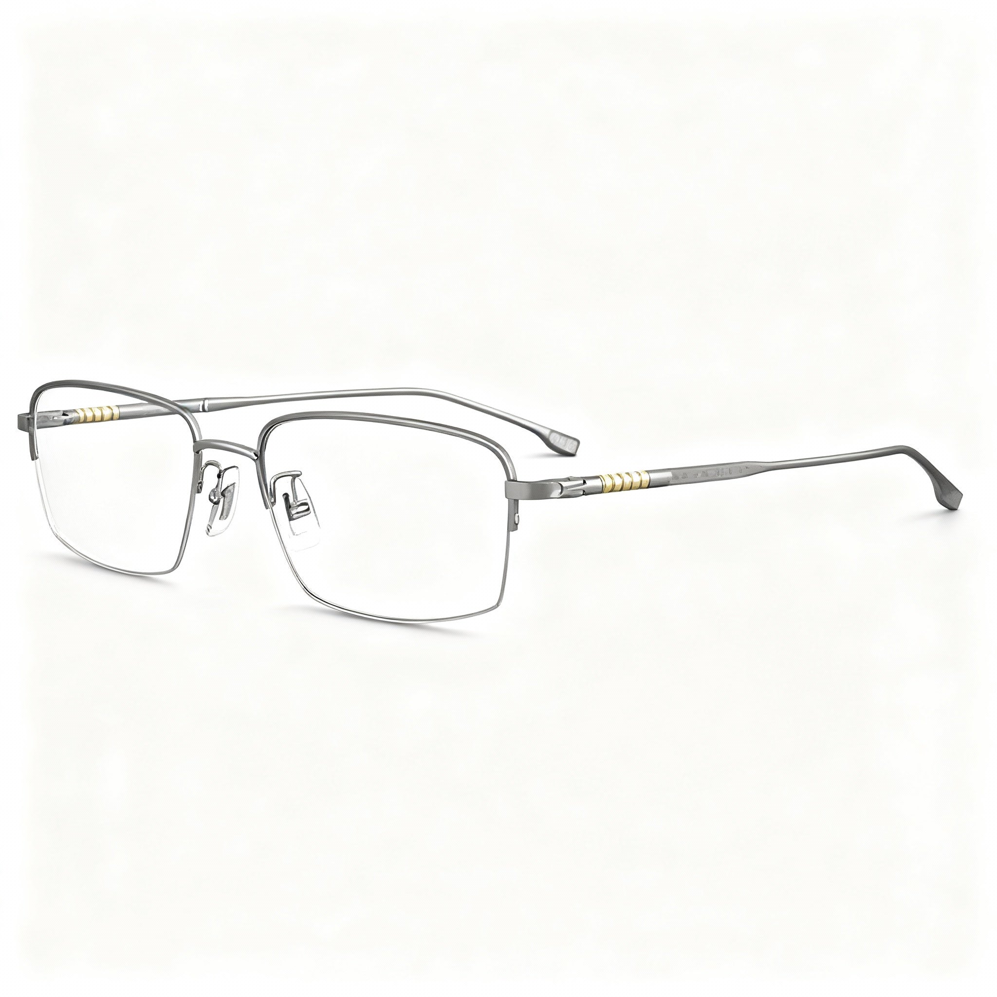 Gafas de sol Hugo Boss 1298/F para hombre y mujer, montura óptica de acero inoxidable, color ruthen mate, 56 mm, Photo 3