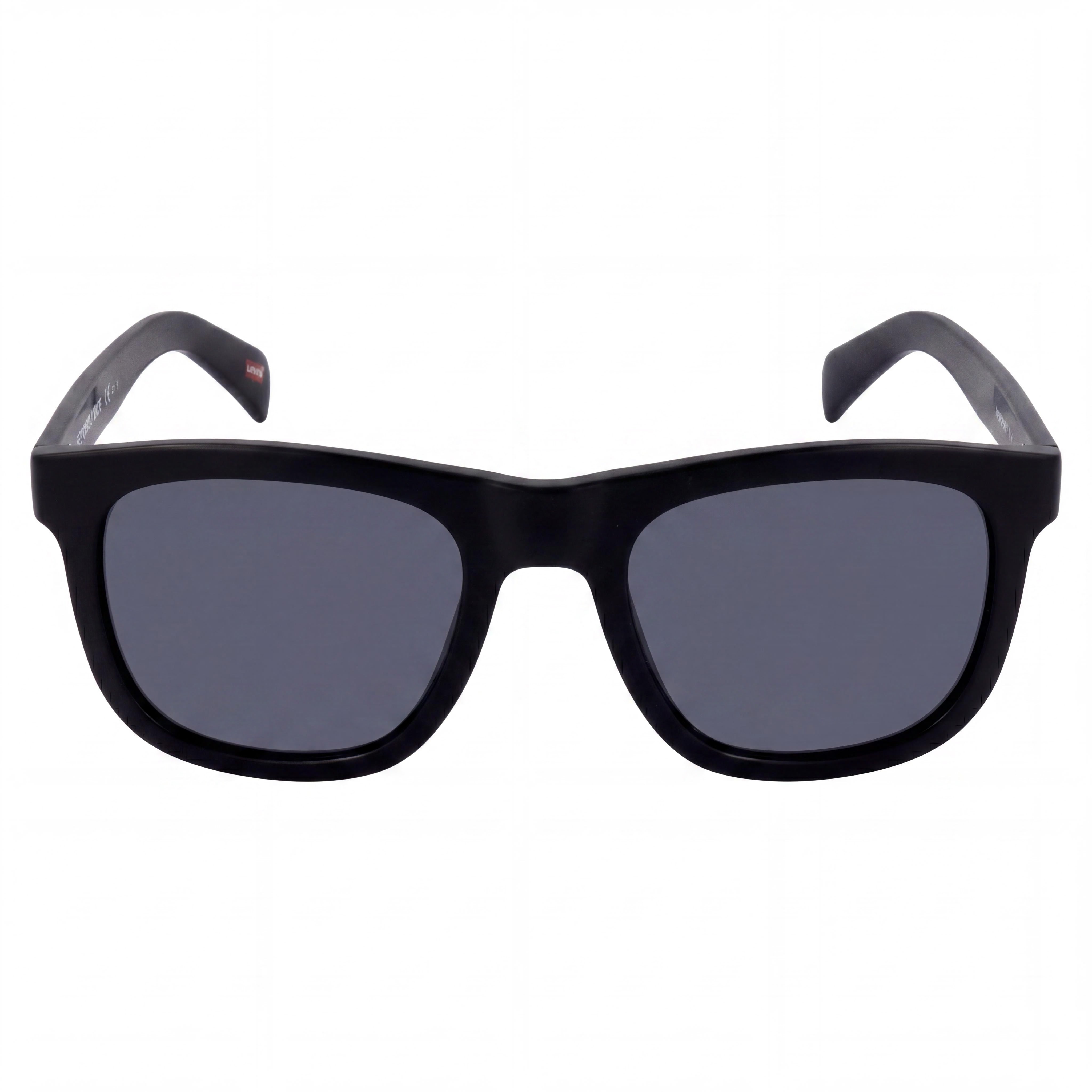 Levi's Lv 1023/S Unisex Rectangular Acetate Black Frame Non-Polarized UV Protection Sunglasses 53mm, Photo 2