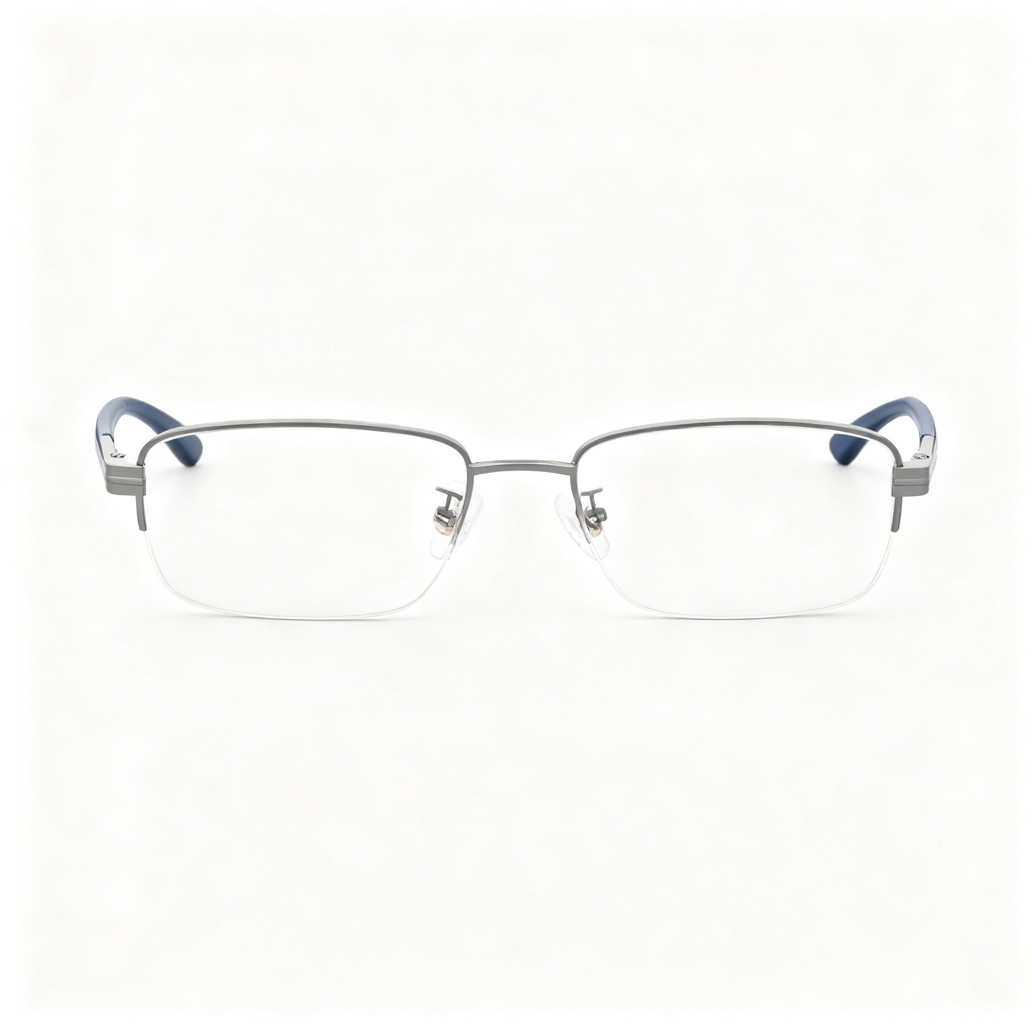 ELASTA E 3127 Men's Metal Frame Polarized Eyeglasses Dark Grey 53-145-19, Photo 3