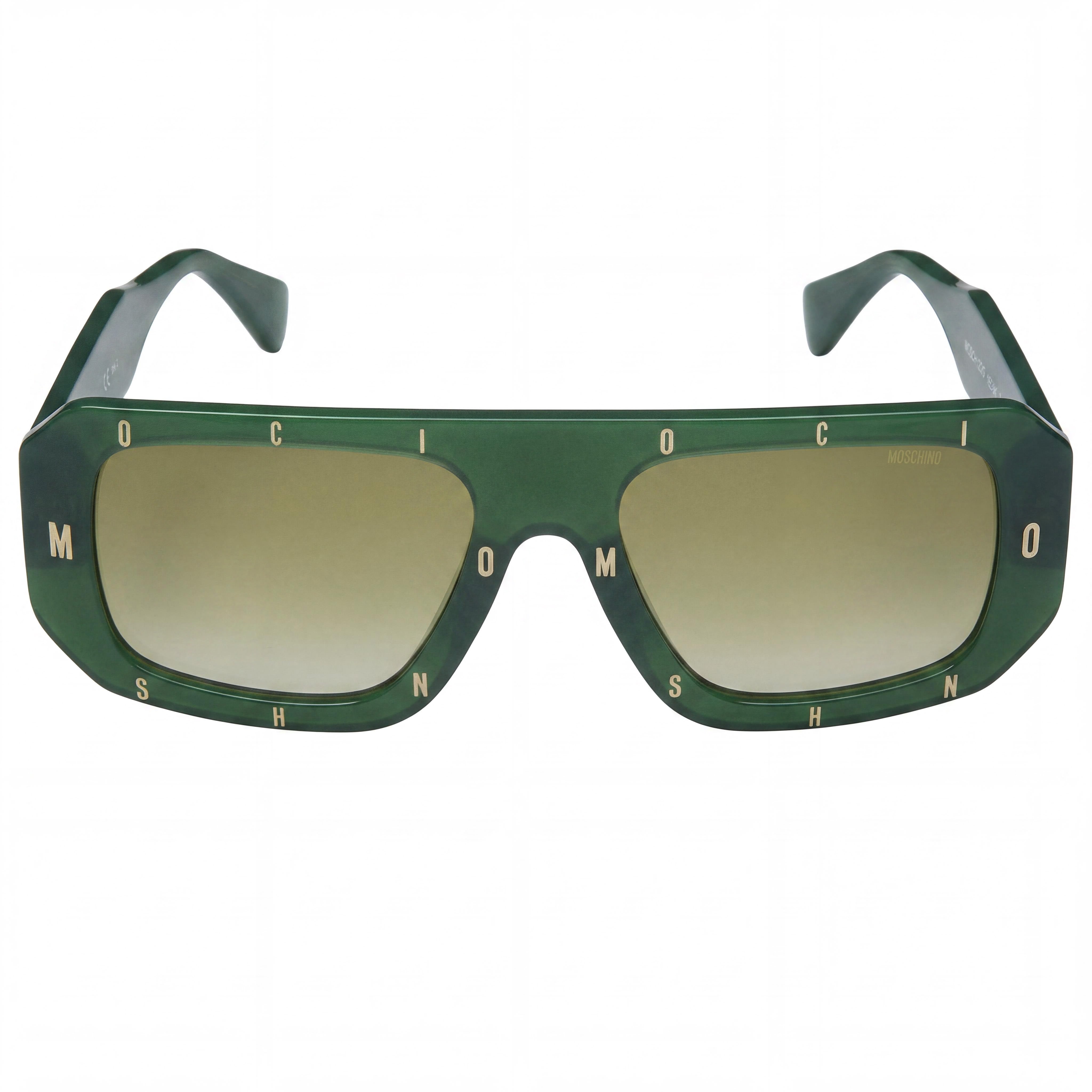 Moschino Mos129/s Casual Women's Green Cellulose Propionate Frame Green Shadow Lens UV Protected Sunglasses 54mm, Photo 2