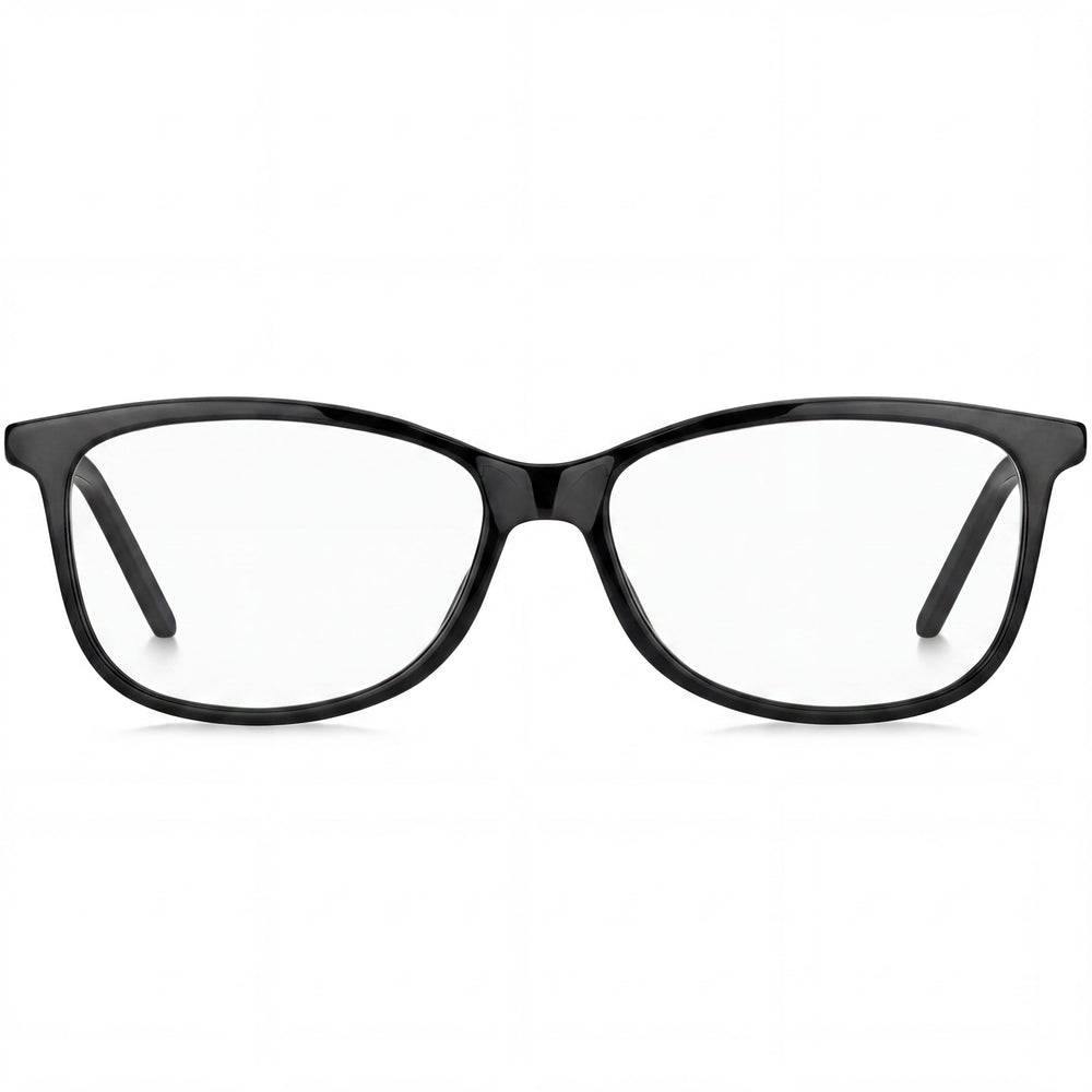 Gafas ópticas no polarizadas Marc Jacobs Marc 513 para mujer con montura de plástico negra y dorada, 53 mm