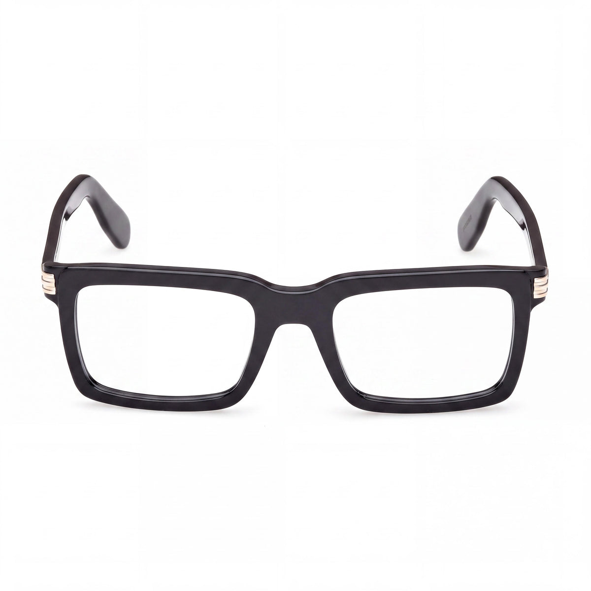 adidas Originals Or5115 Men's Plastic Frame Shiny Black Eyeglasses 52mm, Photo 2