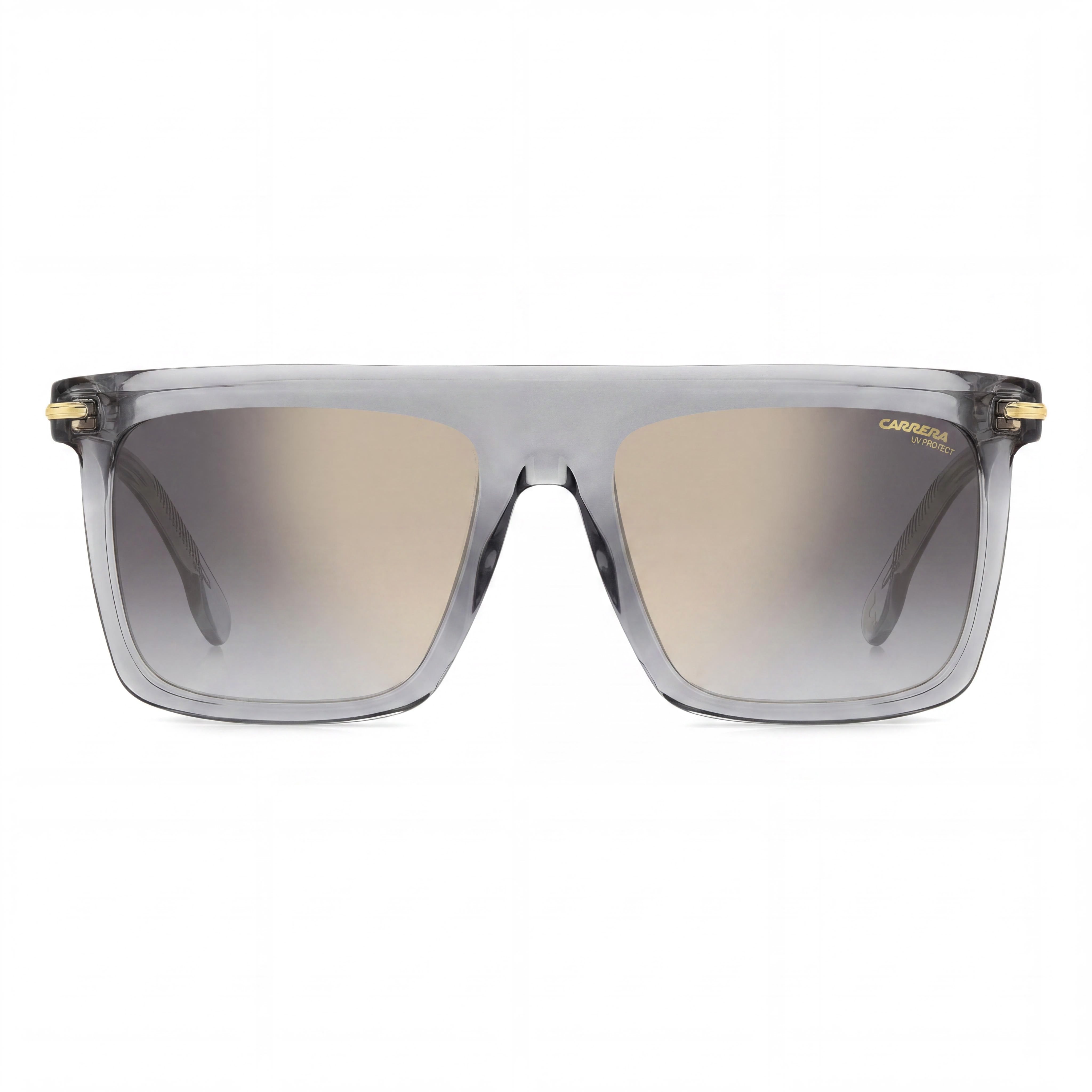 Carrera CARRERA 359/S Gafas de Sol de Acetato Gris para Mujer con Cristales Grises Degradados con Efecto Espejo Dorado 56mm, Photo 2