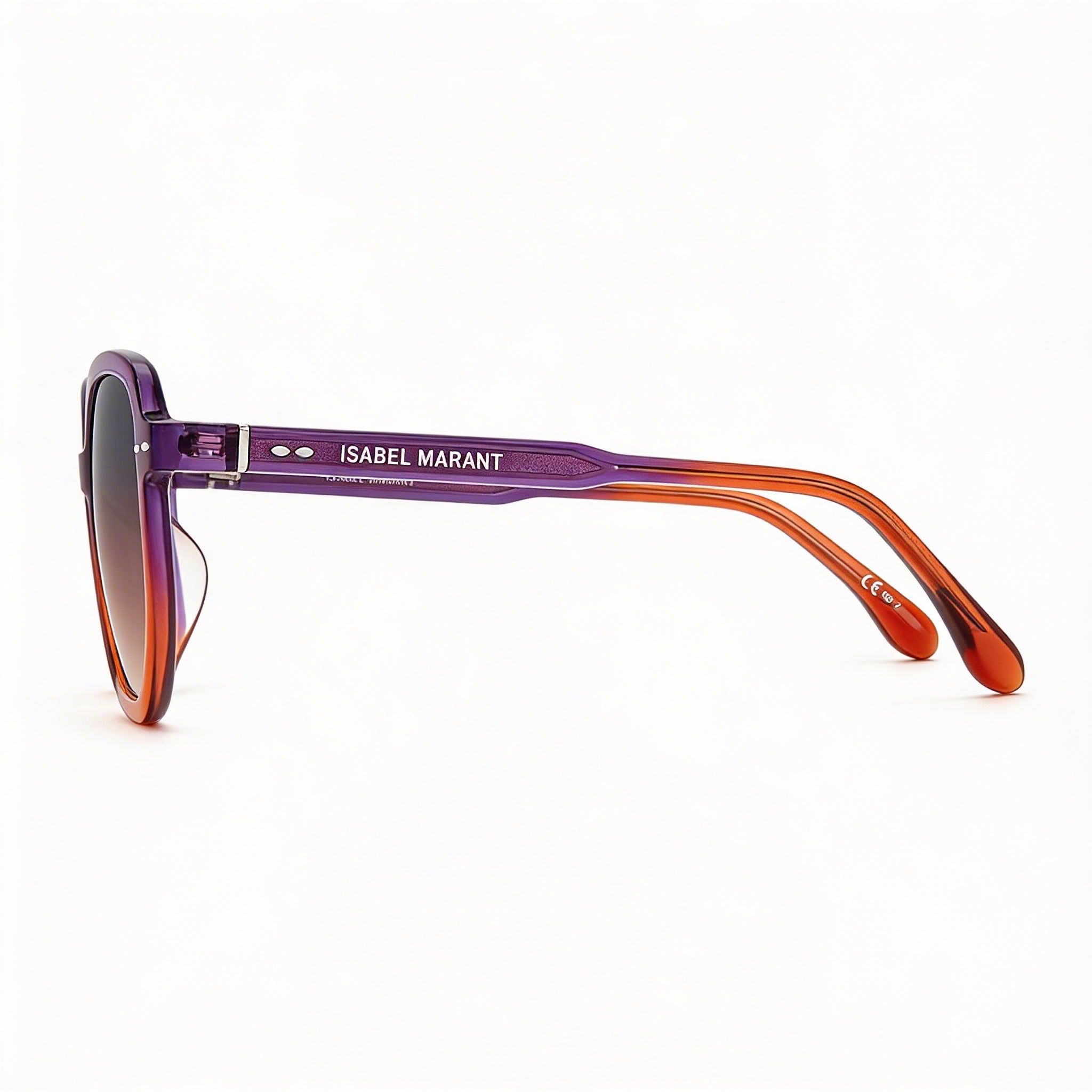 Gafas de sol Isabel Marant Im 0097/g/s para mujer, de acetato, color violeta y naranja, con protección UV, 57 mm, Photo 3
