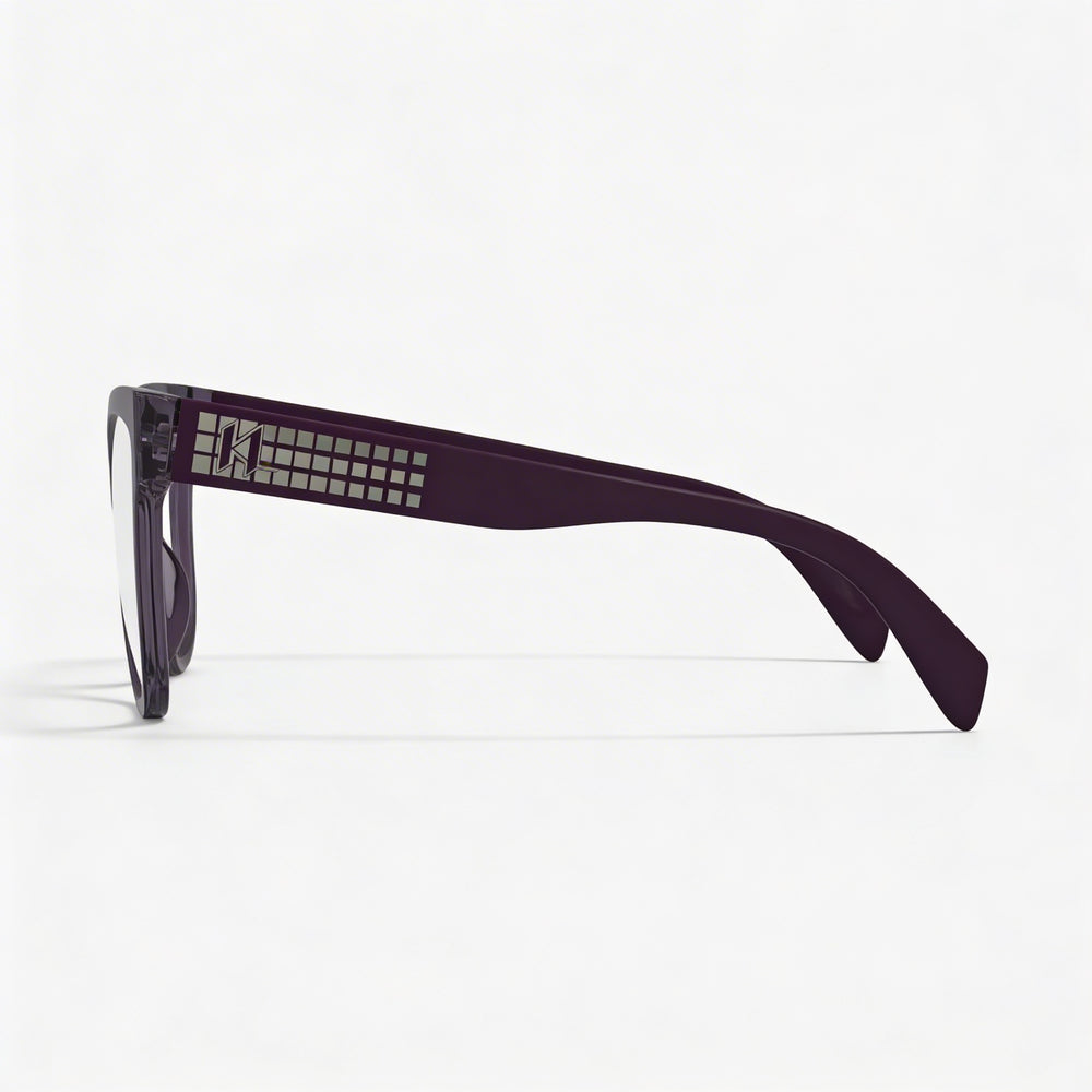 Gafas para mujer KARL LAGERFELD Colección Moderna, con montura inyectada violeta y lentes de policarbonato de 53 mm
