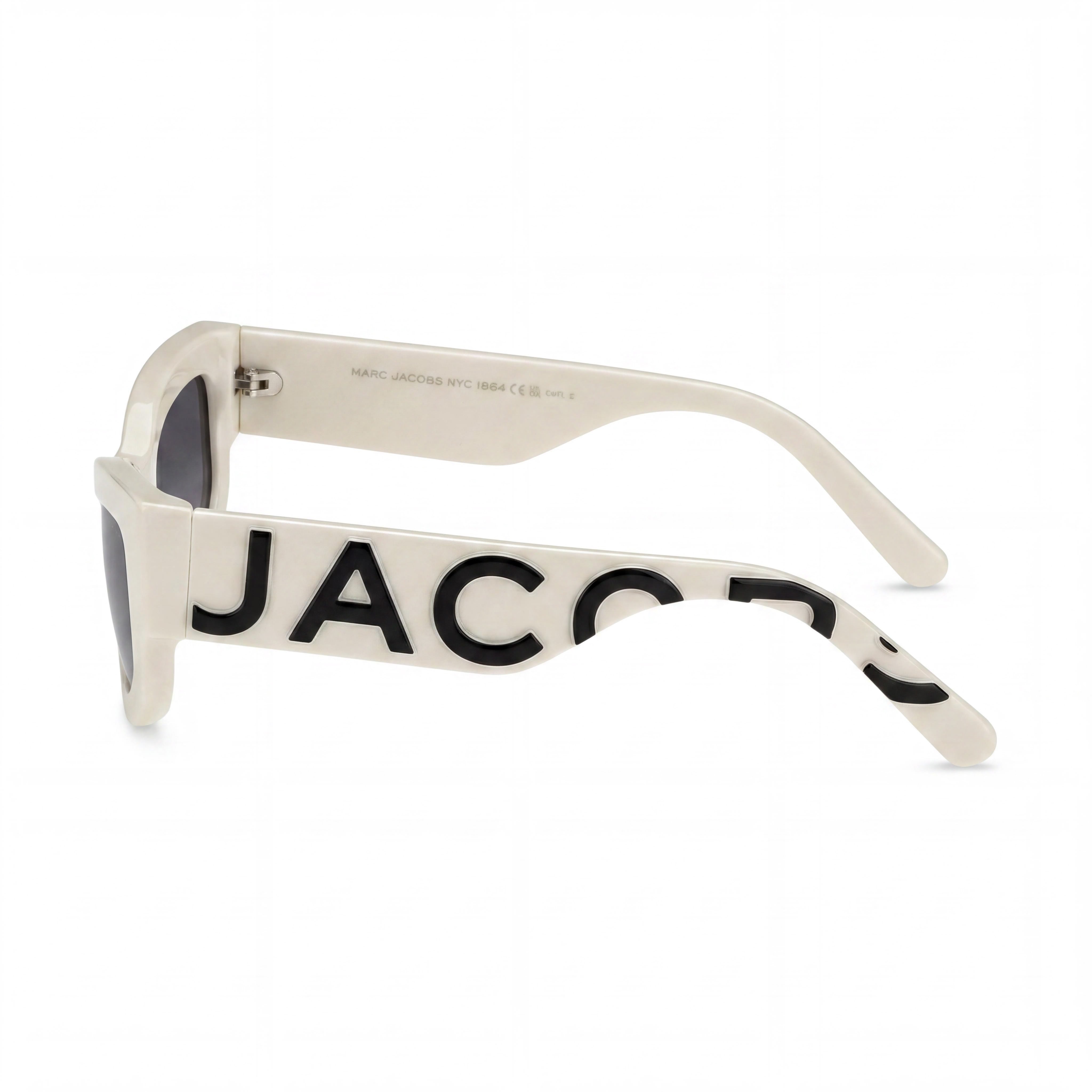 Gafas de sol Marc Jacobs MARC 796/S casual para mujer de poliamida rosa burdeos con cristales gris oscuro degradado 55-19-145, Photo 3