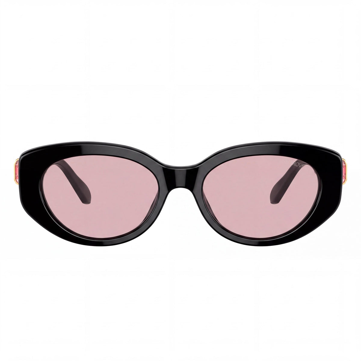 Swarovski SK6002 Women's Square Multi-coloured Acetate Frame Sunglasses 53mm UV Protection, Photo 2