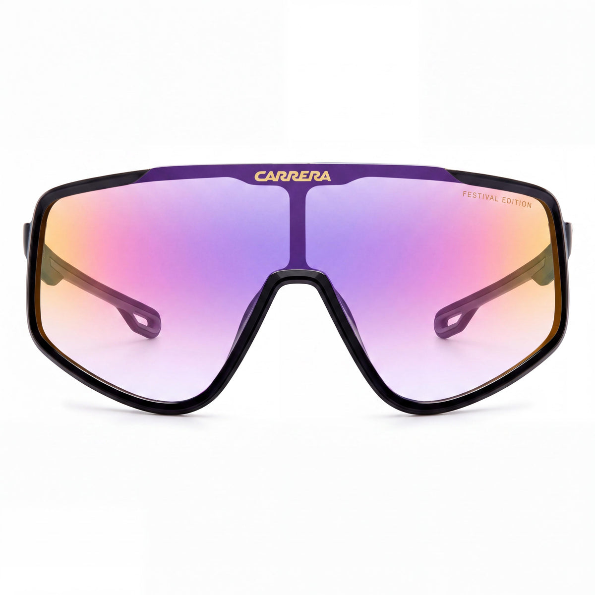 Carrera Carrera 4017/S Women's Black Plastic Frame UV Protection Non-Polarized Multilayer Violet Lens Sunglasses 99mm, Photo 2