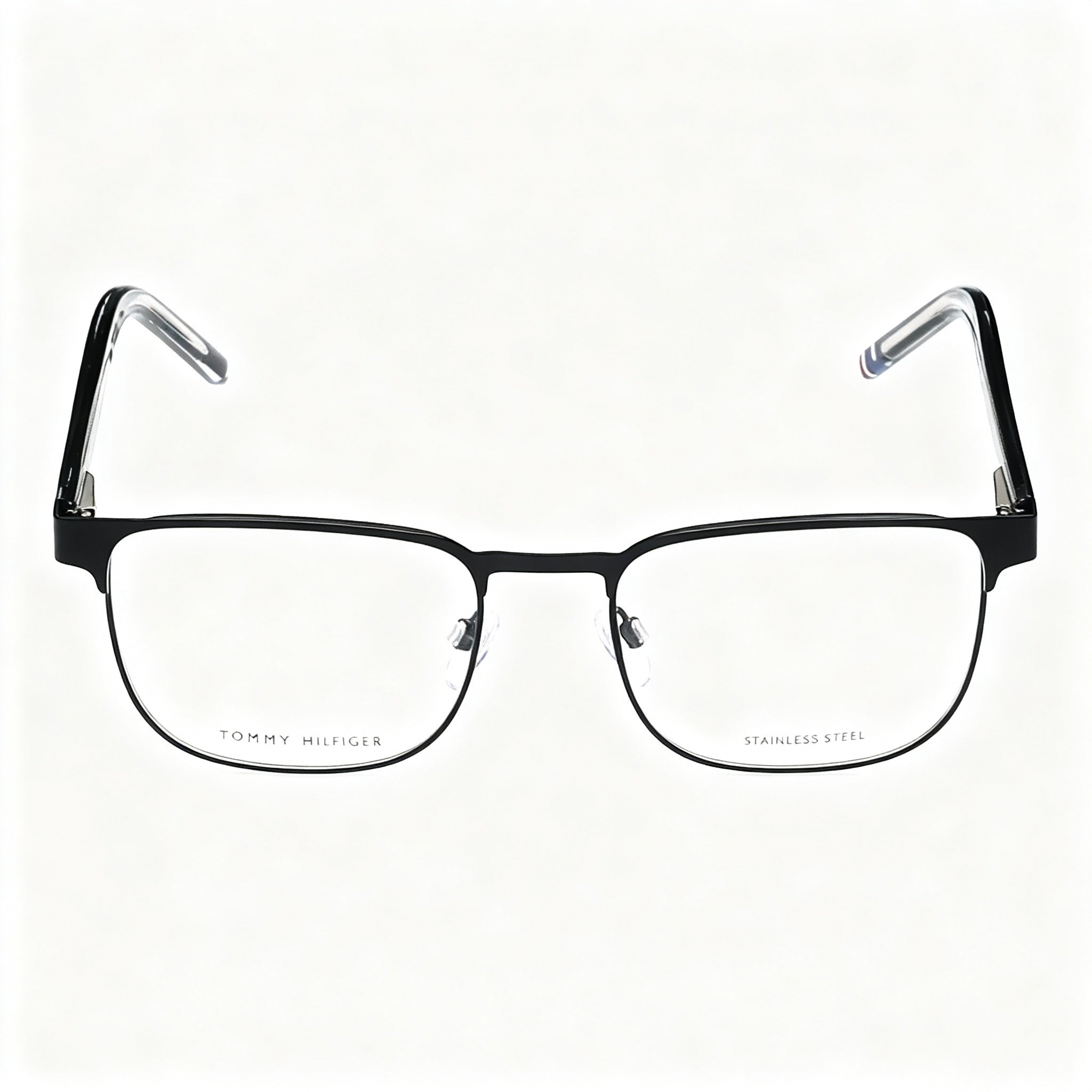 Tommy Hilfiger Th 1943 Matte Black Stainless Steel Unisex Non-Polarised Sunglasses 54mm Lens Width, Photo 3