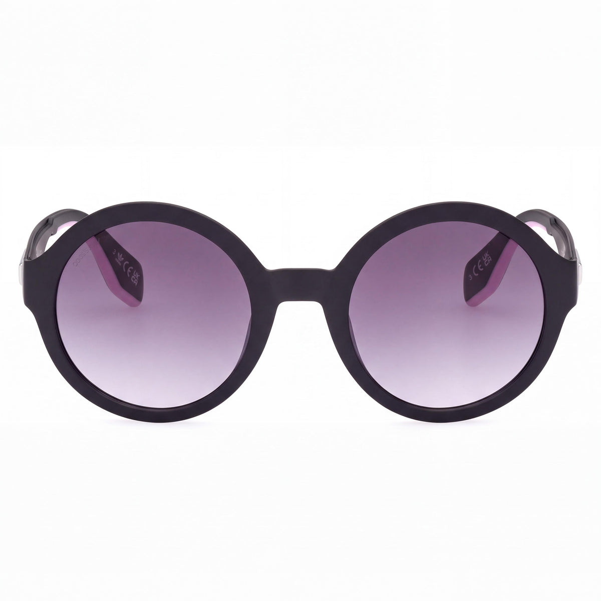 Gafas de sol adidas Casual OR0080 de plástico negro mate con protección UV y lentes degradadas de color ahumado para mujer, 51 mm, Photo 2