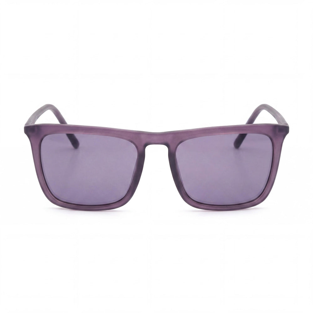 Gafas de sol DKNY Dk505s para mujer, montura cuadrada de plástico morada, lentes moradas, protección UV, 53 mm