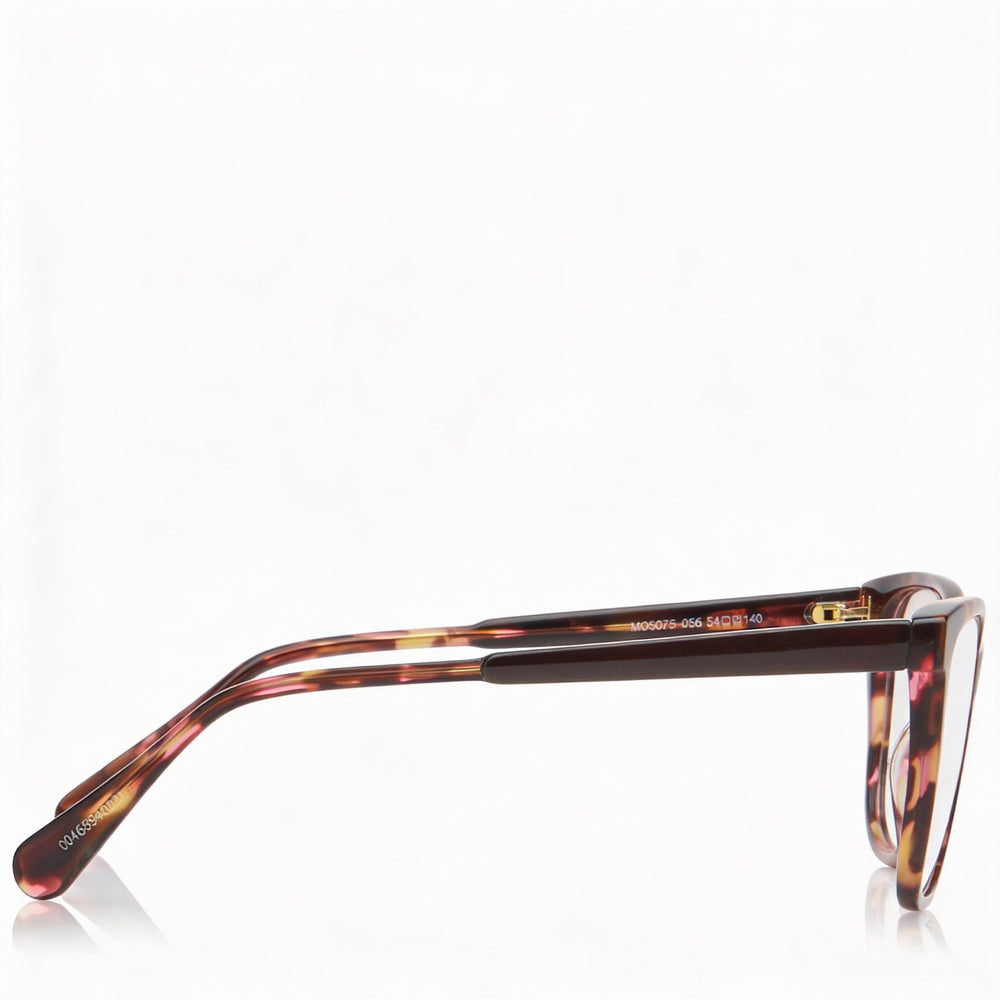 Gafas de sol de plástico habana Max & Co. Modern Women con lentes transparentes no polarizadas 54-16-140