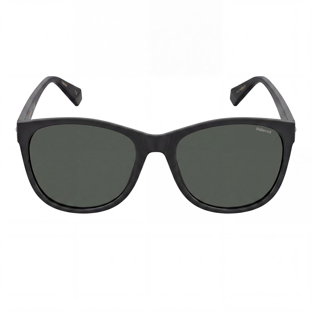 Gafas de sol polarizadas de policarbonato Polaroid Pld 4099/S para mujer, negras, grises, 55 mm