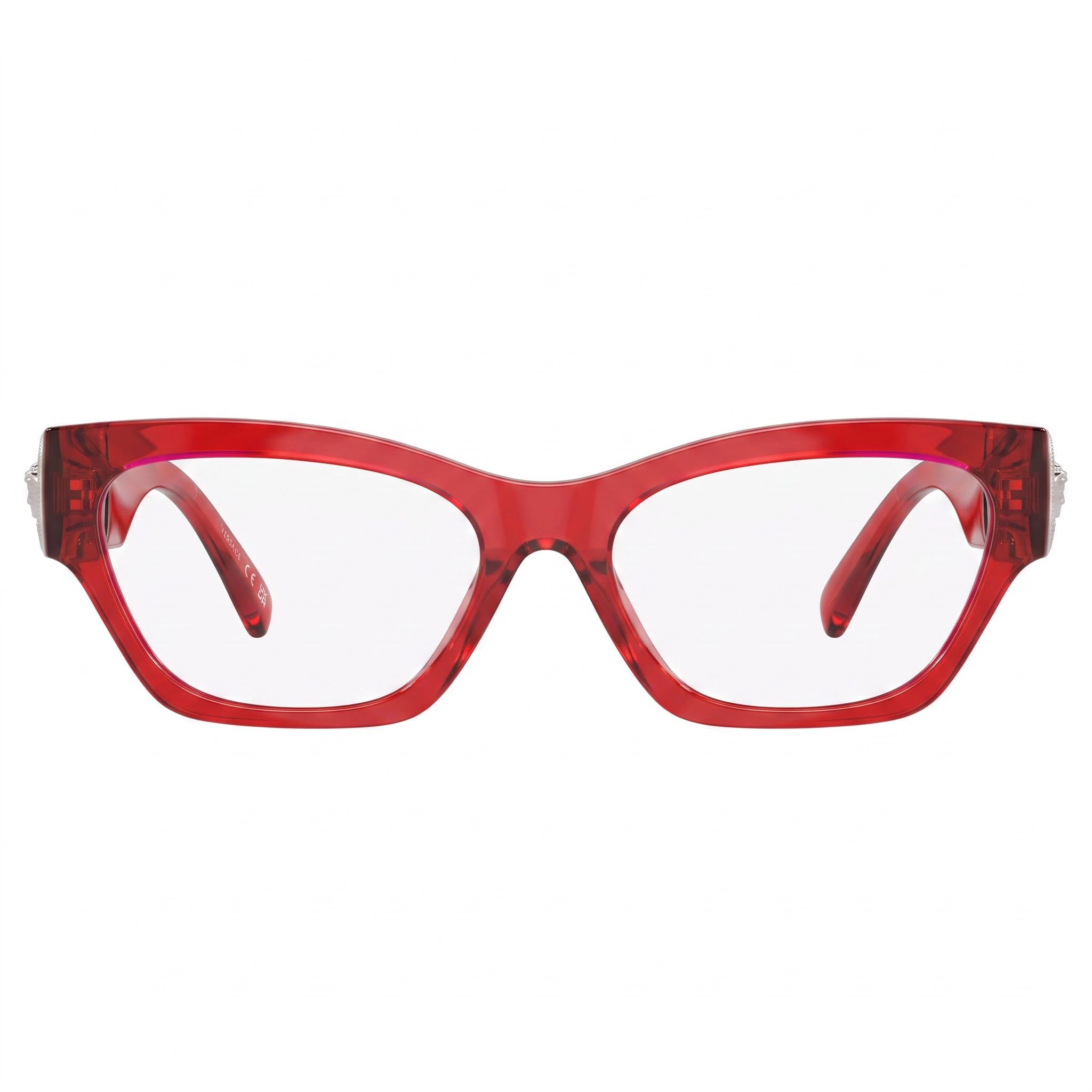 Gafas Inyectadas Transparentes Rojas para Mujer Versace Ve 3367 U 52mm, Photo 2