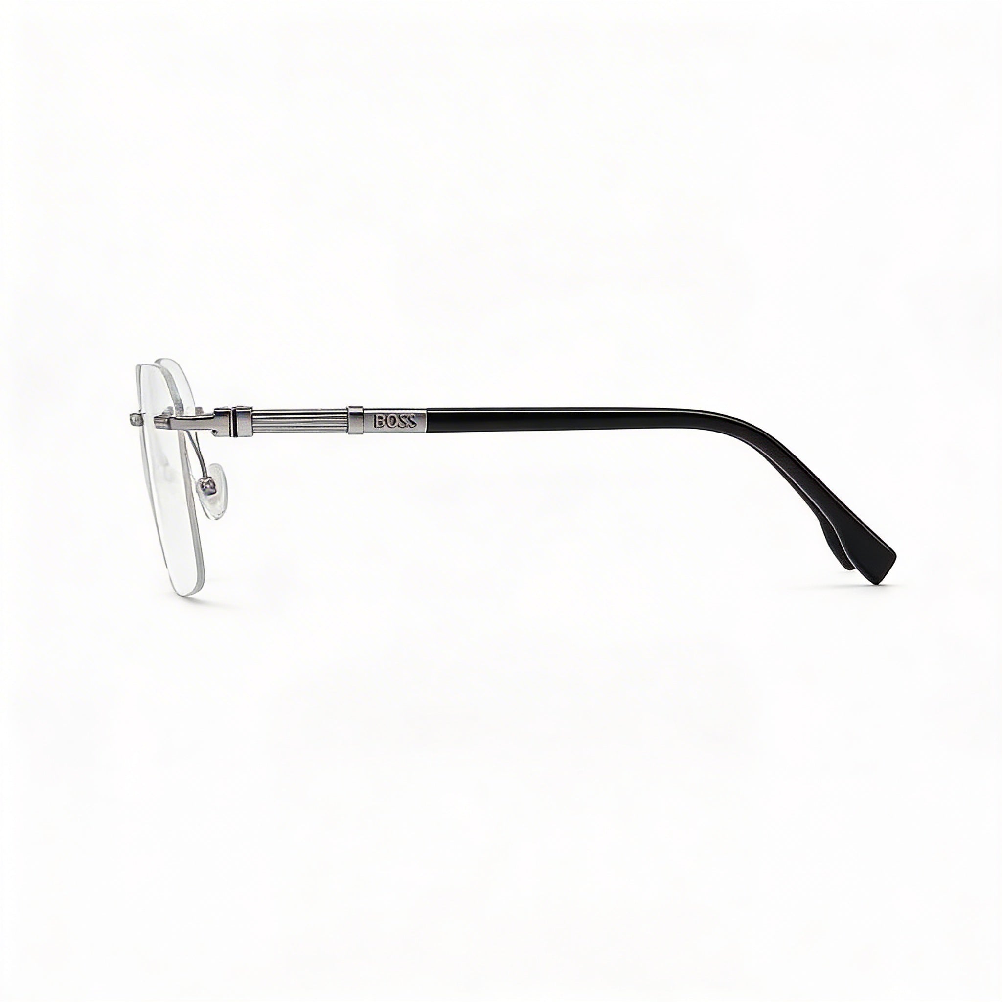 Hugo Boss 1551/a Men's Metal Eyeglasses Ruthenium Black 54/20, Photo 3