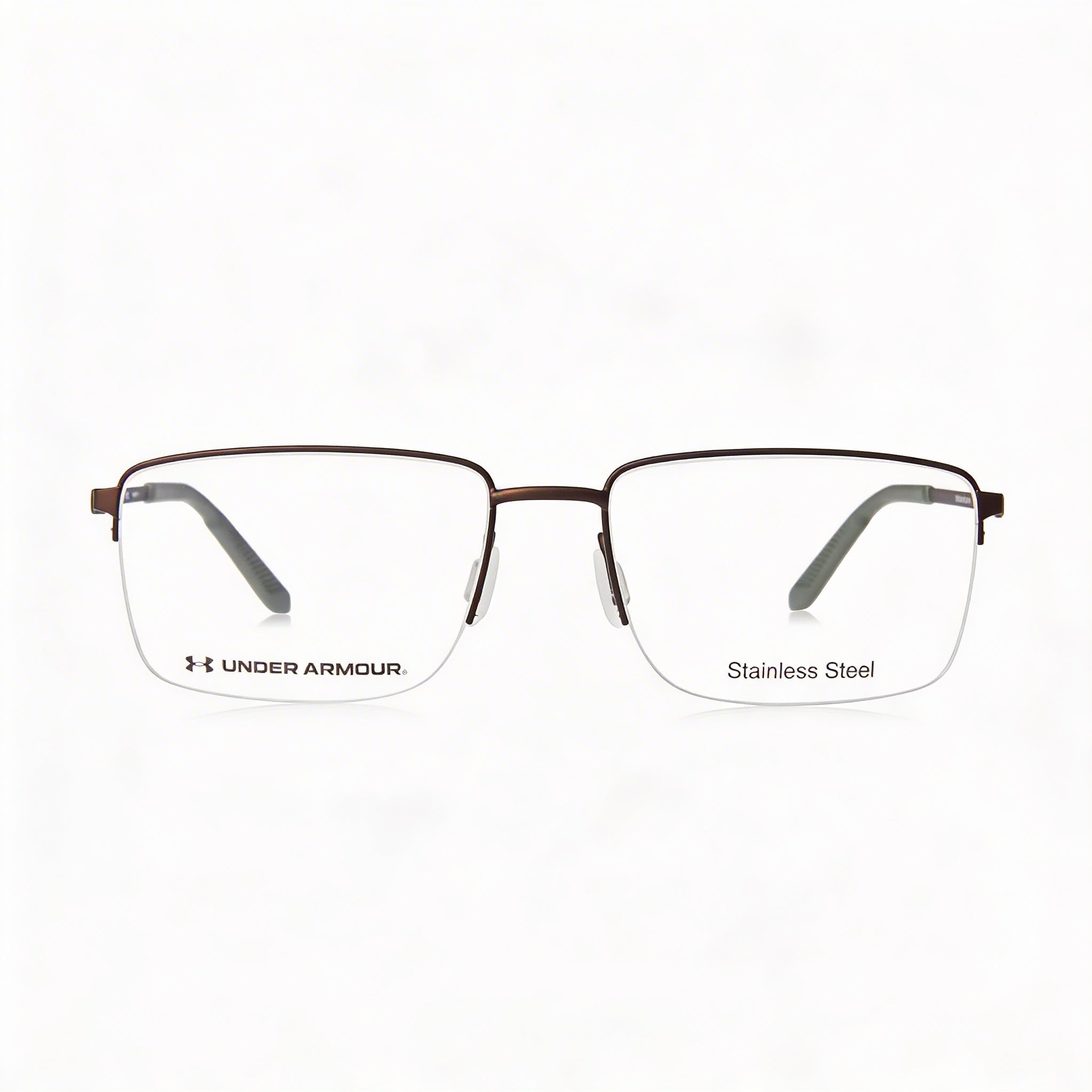Under Armour Ua 5016/G Gafas de hombre de metal marrón sin lentes de demostración marrones 58 mm, Photo 2