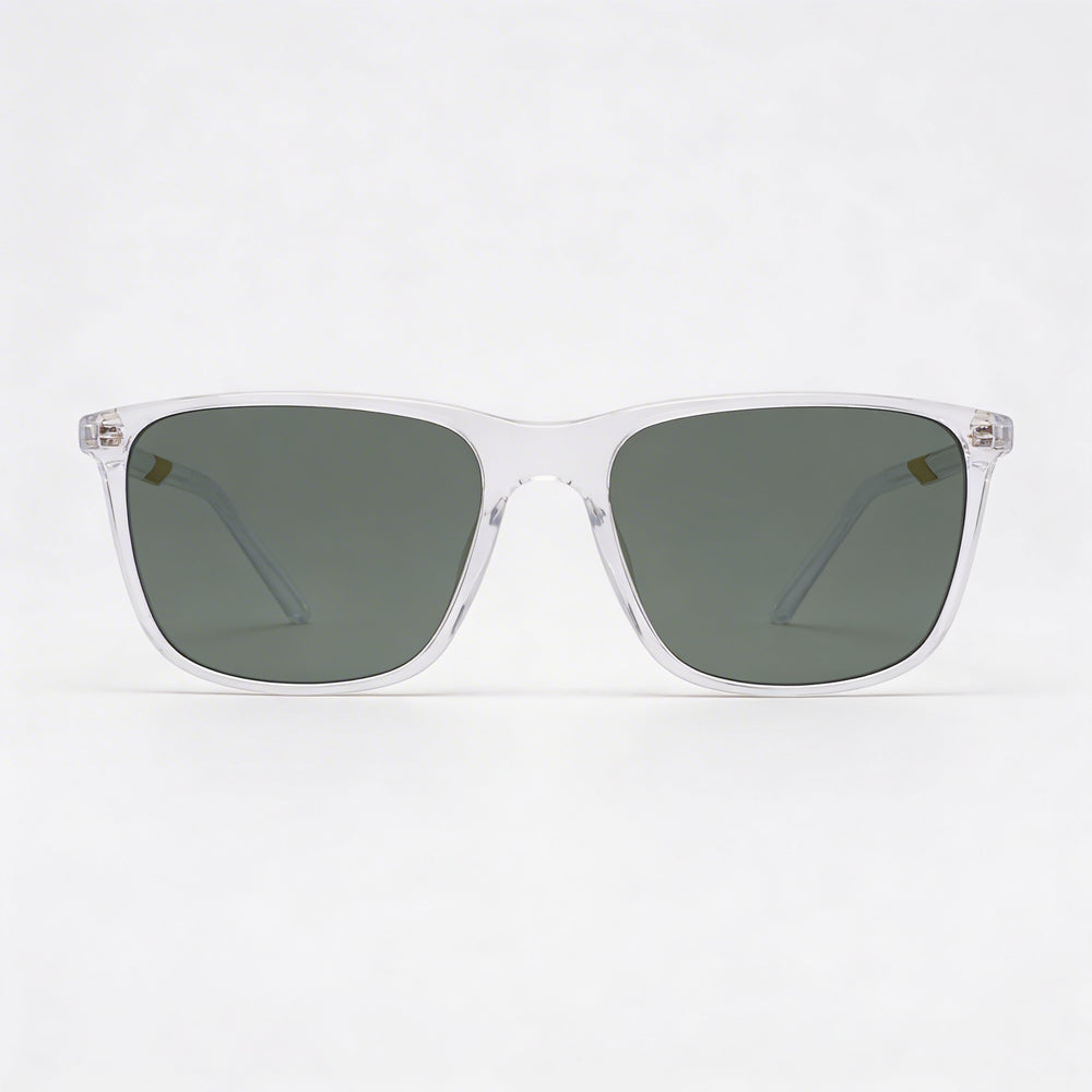 Nike Modern STATE DV2290 Unisex Clear Green Injected Plastic Frame UV Protected Sunglasses 55mm