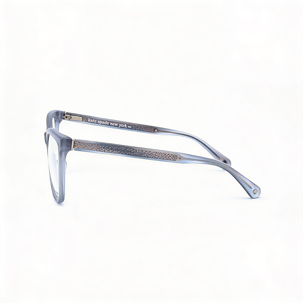 Gafas Kate Spade New York Sariyah de Acetato Azul para Mujer, Lentes de Demostración Transparentes, Aptas para Receta Médica 52mm