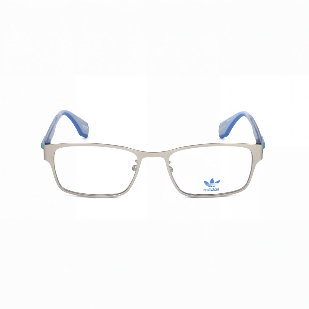 adidas Originals Casual Men's Metal Frame Eyeglasses in Matte Palladium, with Polycarbonate Lenses, 52mm
