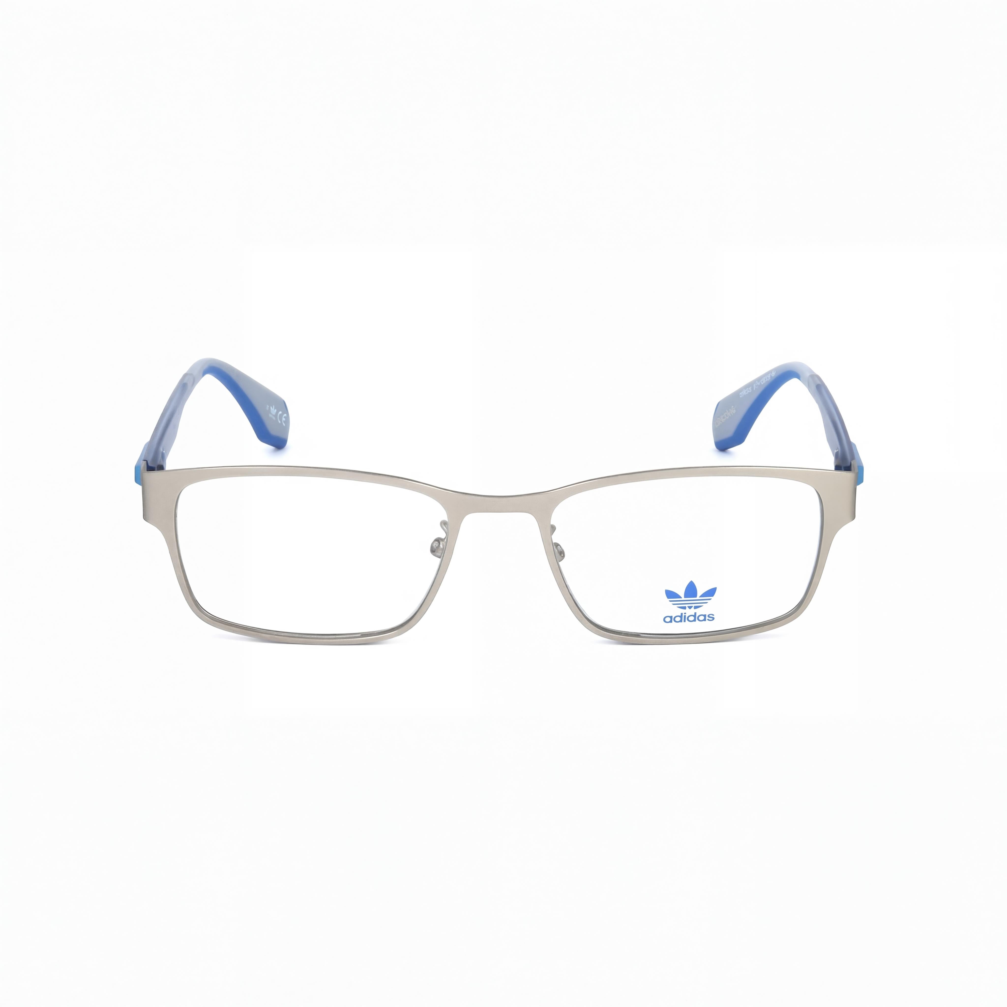 Gafas adidas Originals casuales para hombre, armazón metálico en color Paladio Mate, con micas de policarbonato, 52 mm, Photo 2