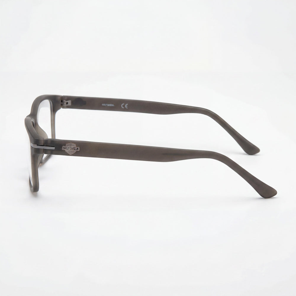 Gafas Harley-Davidson Clásicas Unisex Grises de Plástico Inyectado con Montura para Lentes Graduadas 55-17-145mm
