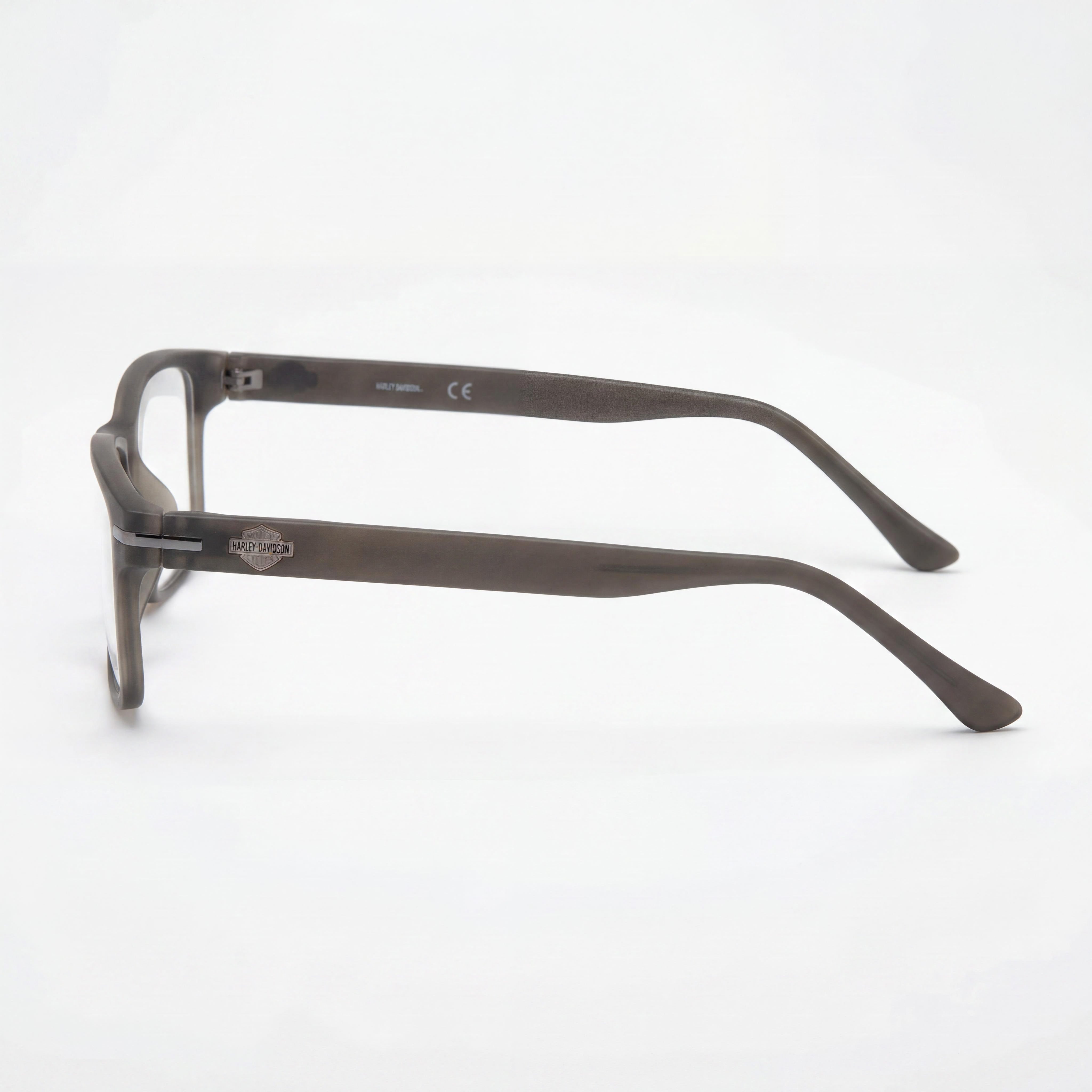 Harley-Davidson Classic Unisex Grey Injected Ophthalmic Frame Prescription Eyeglasses 55-17-145mm, Photo 2