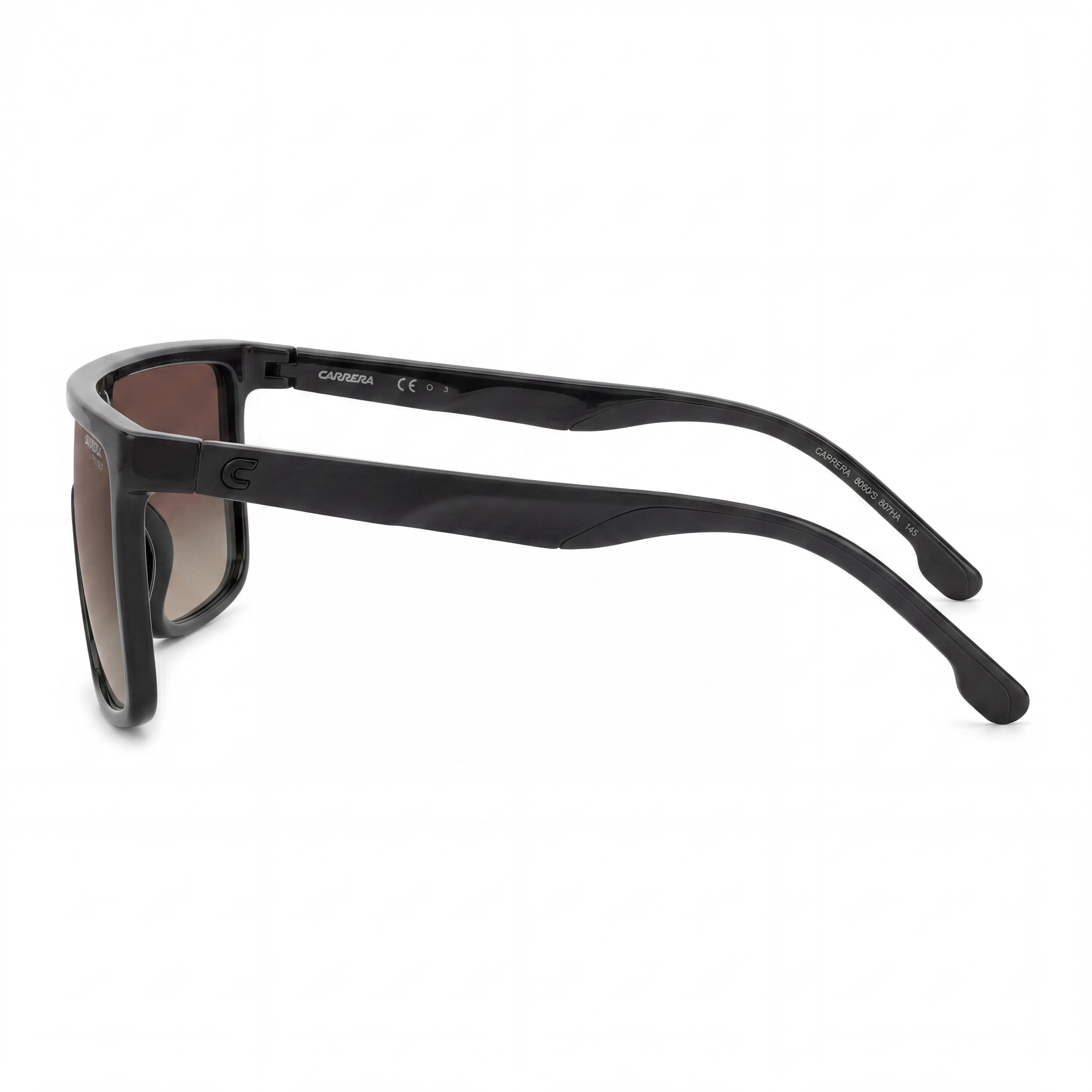 Carrera Casual Unisex Black Propionate Polarized Brown Shaded Lens Sunglasses UV Protection 99-01-145, Photo 3