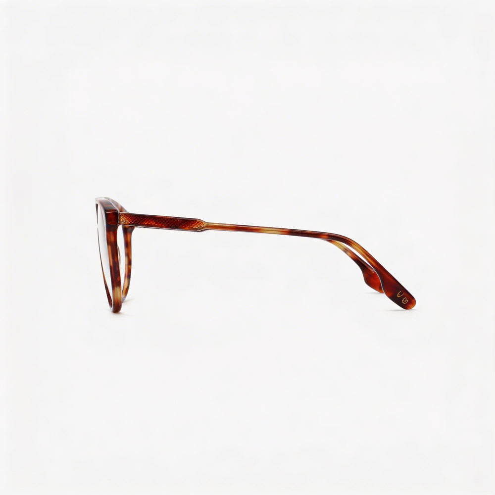 Montura de gafas de acetato burdeos carey para lentes graduadas Victoria Beckham Vb2602 para mujer, 58 mm de ancho de lente