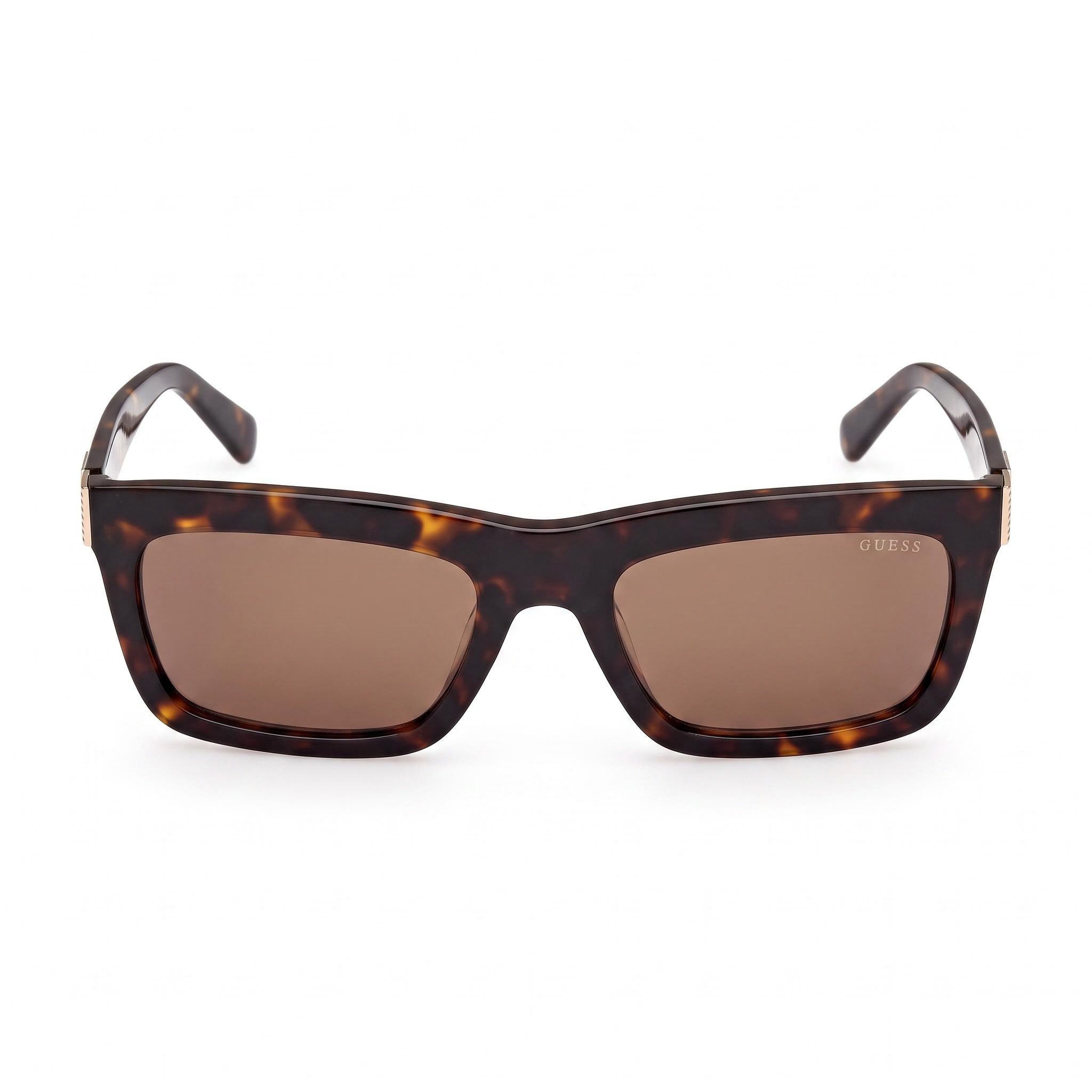GUESS Gu00212 Unisex Dark Havana Plastic Frame with Brown UV 400 Non-Polarized Lenses 55mm, Photo 2