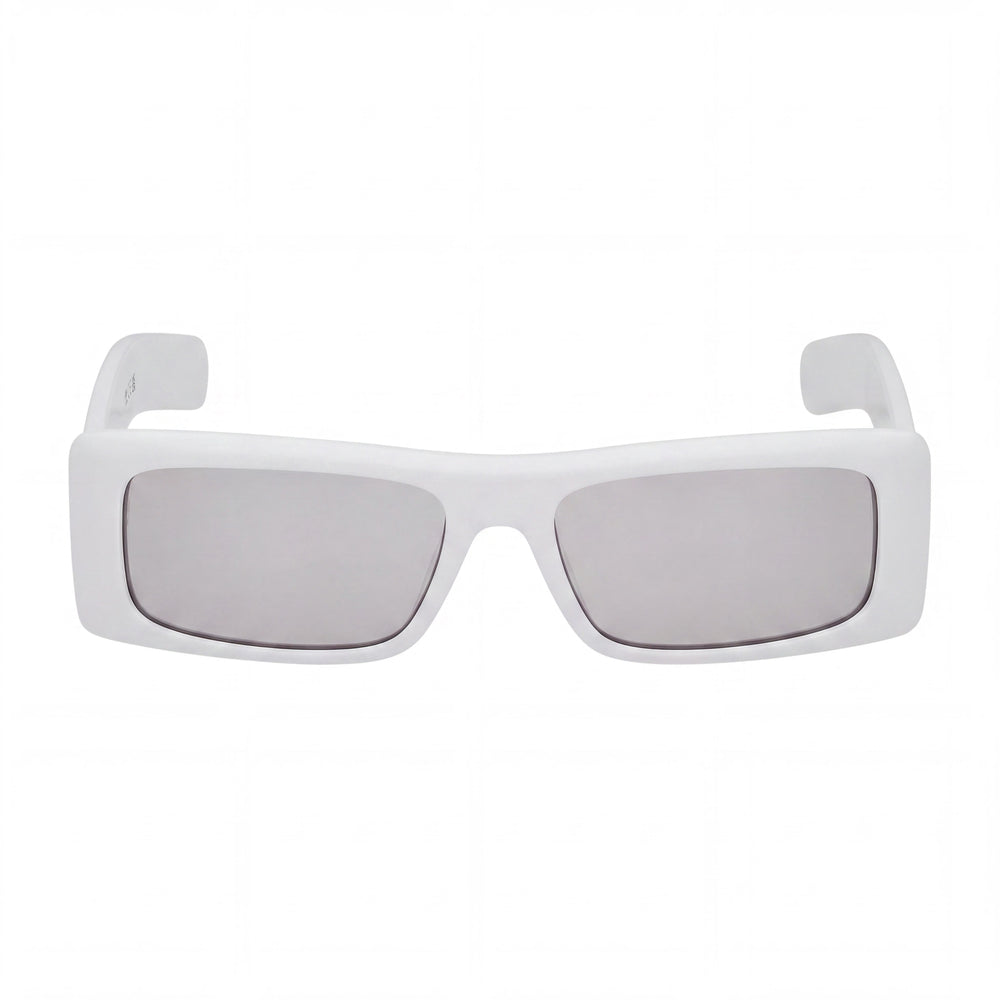 Adidas Originals Or0124 Men's Lightweight Eyewear with White Frame, Lens 55mm, Bridge 16mm, Temple 140mm