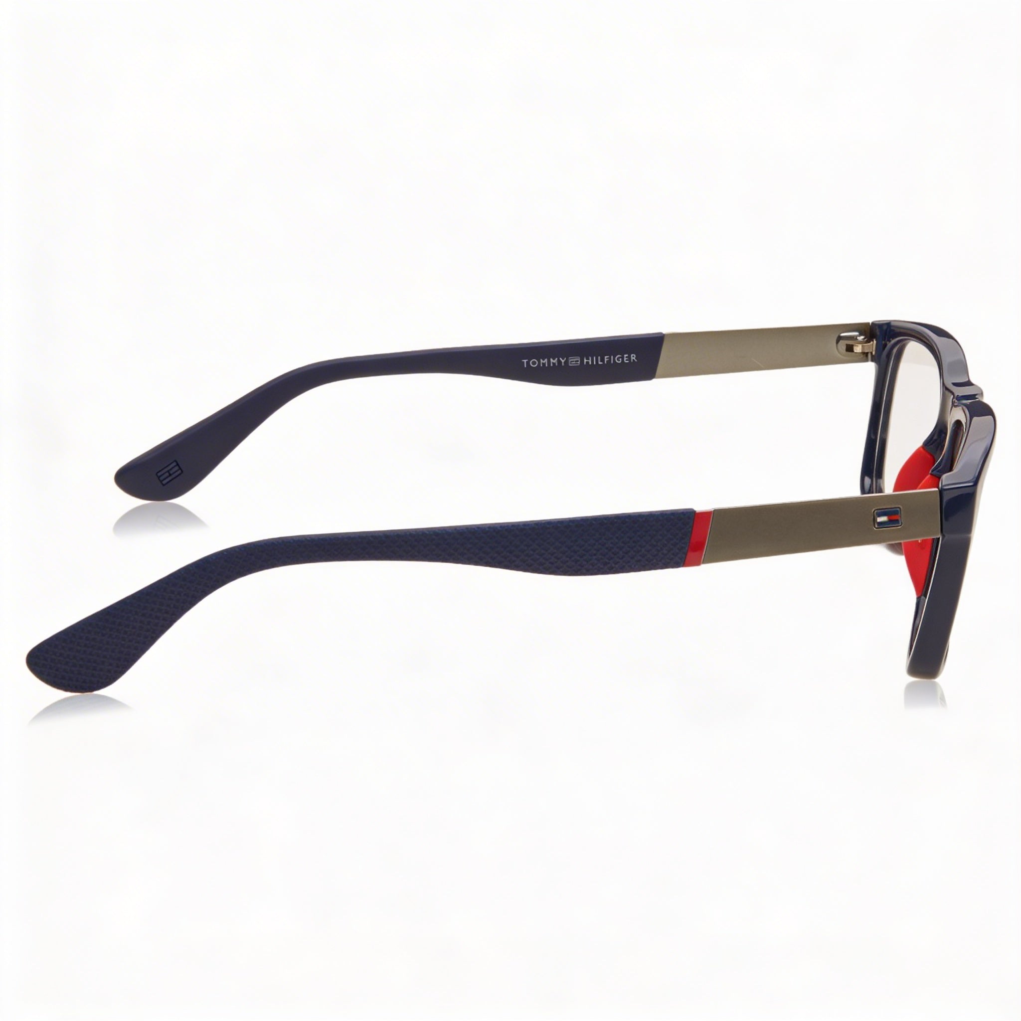 Tommy Hilfiger TH 1522 Unisex Eyeglasses, Blue Cellulose P.Inj, 54mm, Photo 2